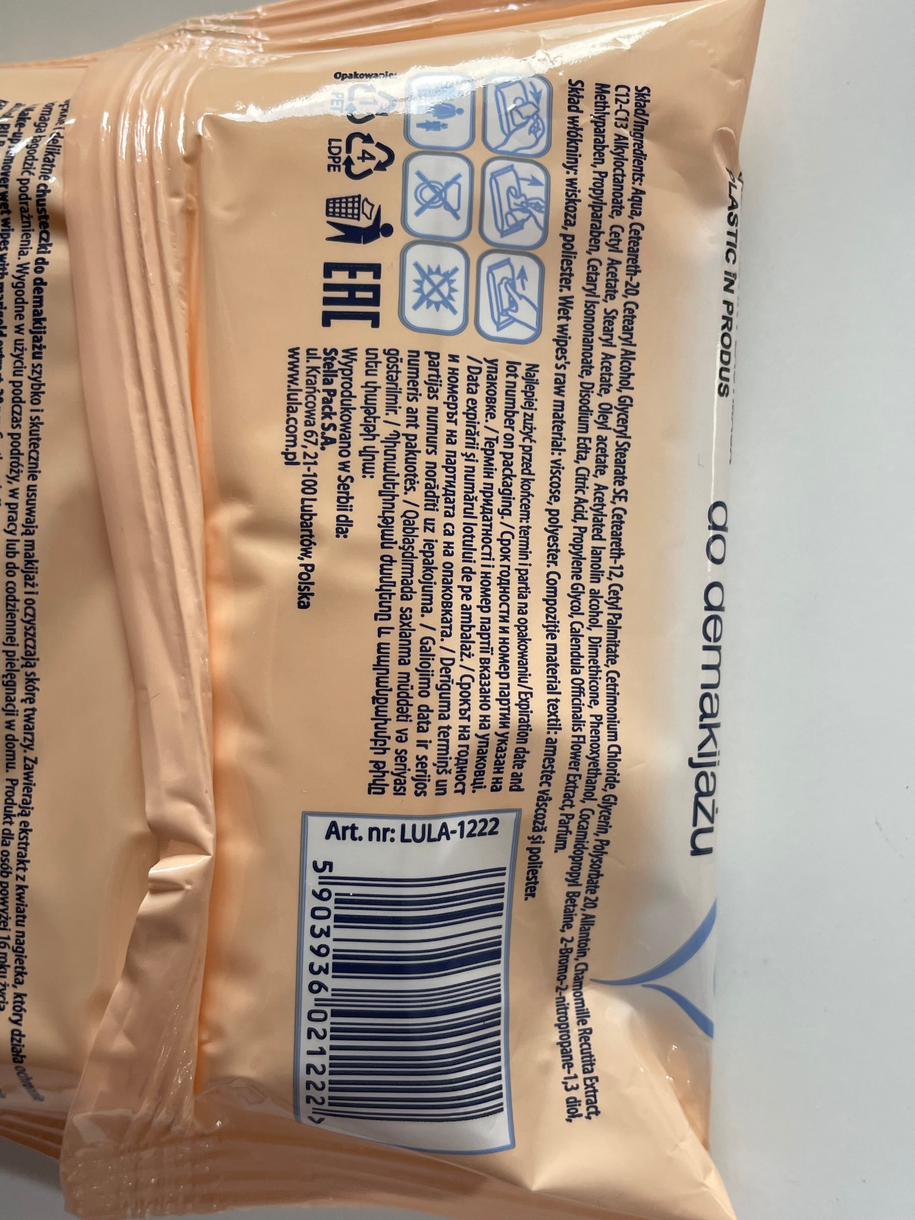 Servetele demachiante - Lula