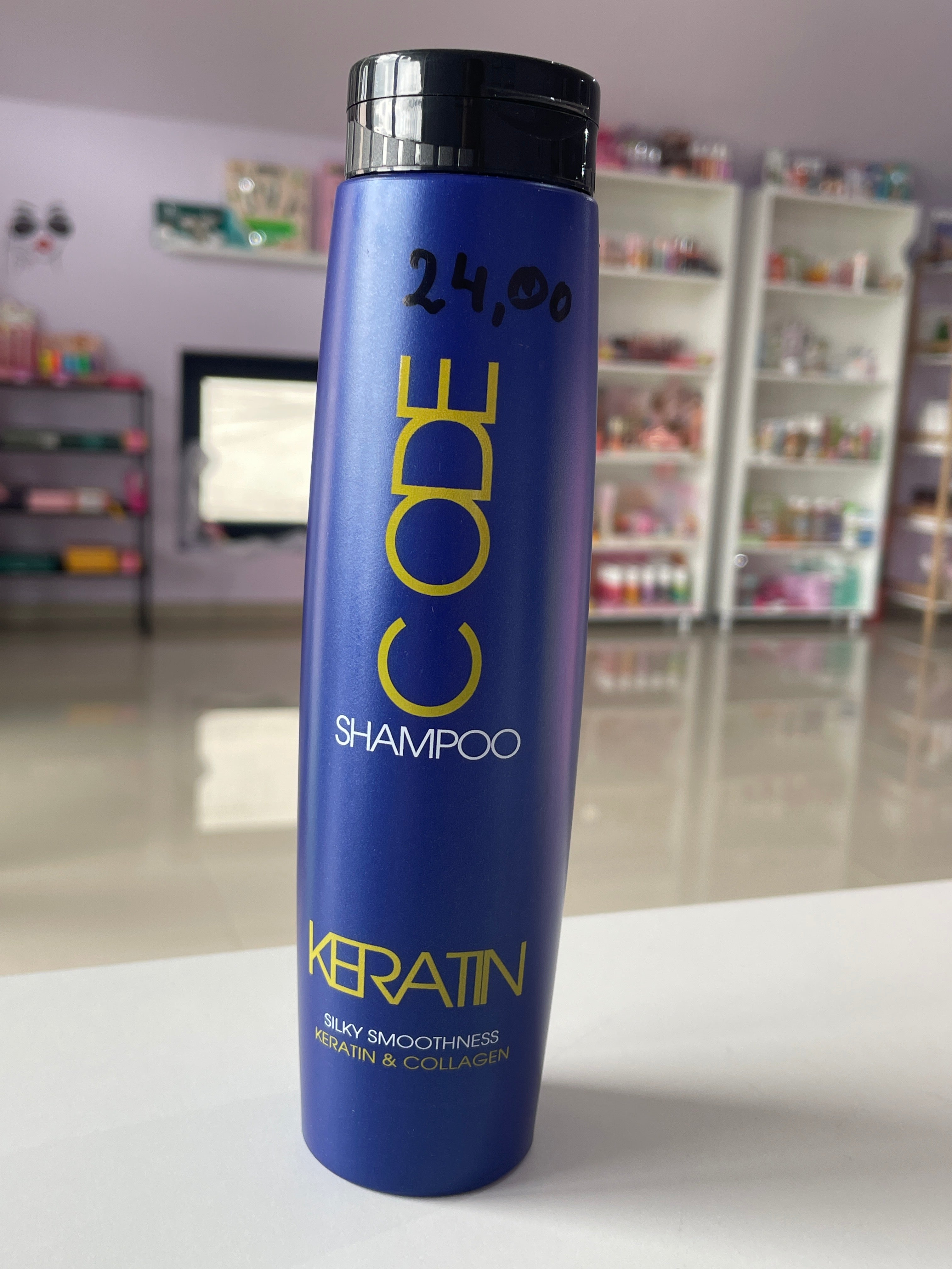 Sampon keratina si colagen - CODE