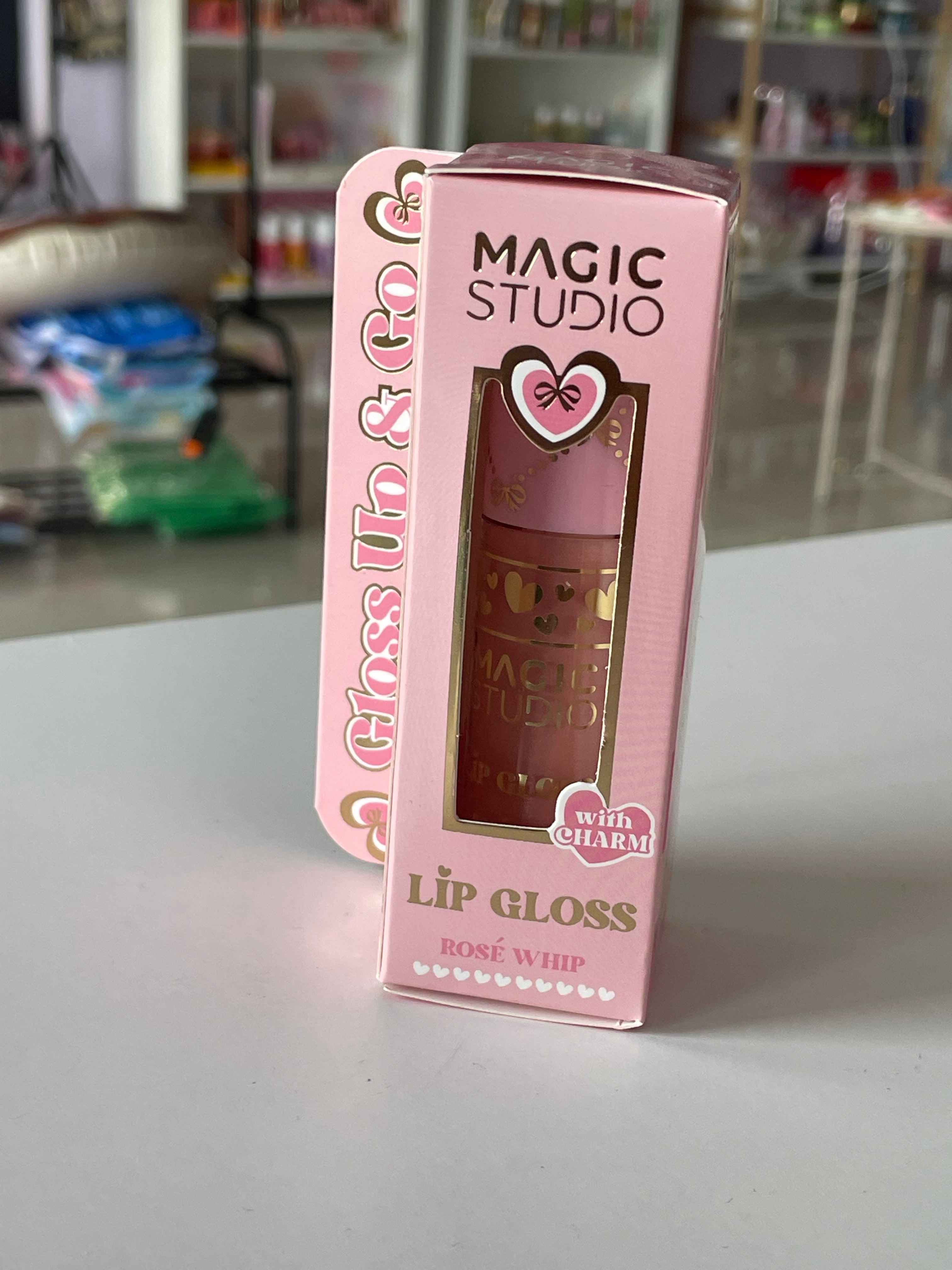 Luciu buze Juicy Rose Whip  Coquette Charm - MAGIC STUDIO
