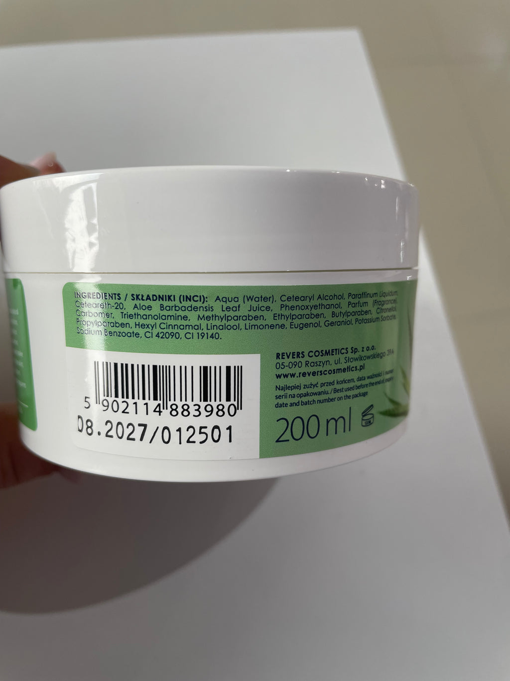 Crema corp aloe vera - Inelia