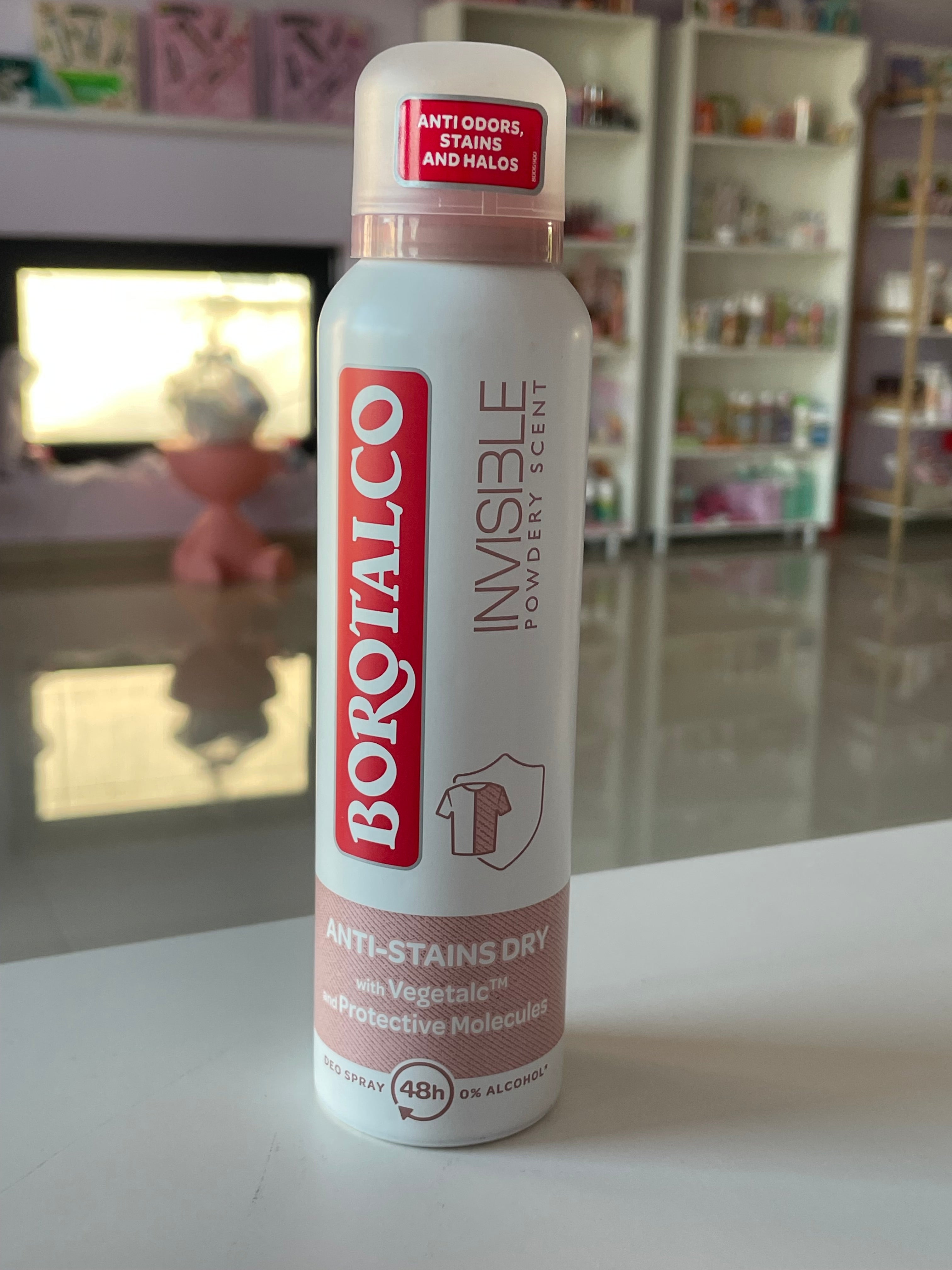 Deodorant Invisible Powdery Scent - BOROTALCO