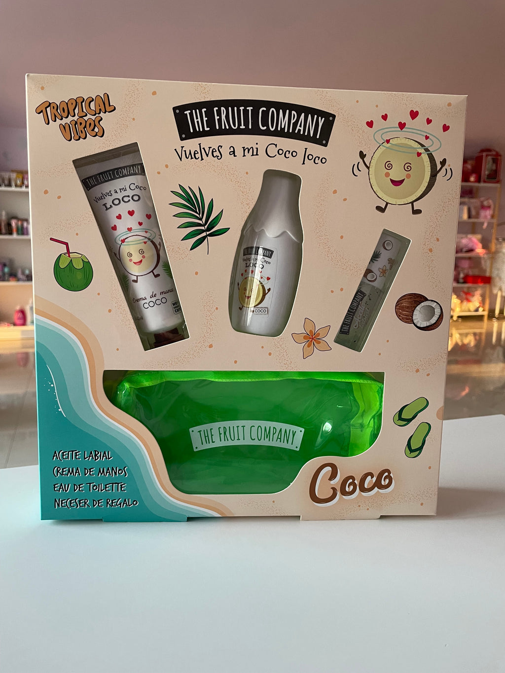 Set Tropical Vibes Coco - THE FRUIT COMPANY