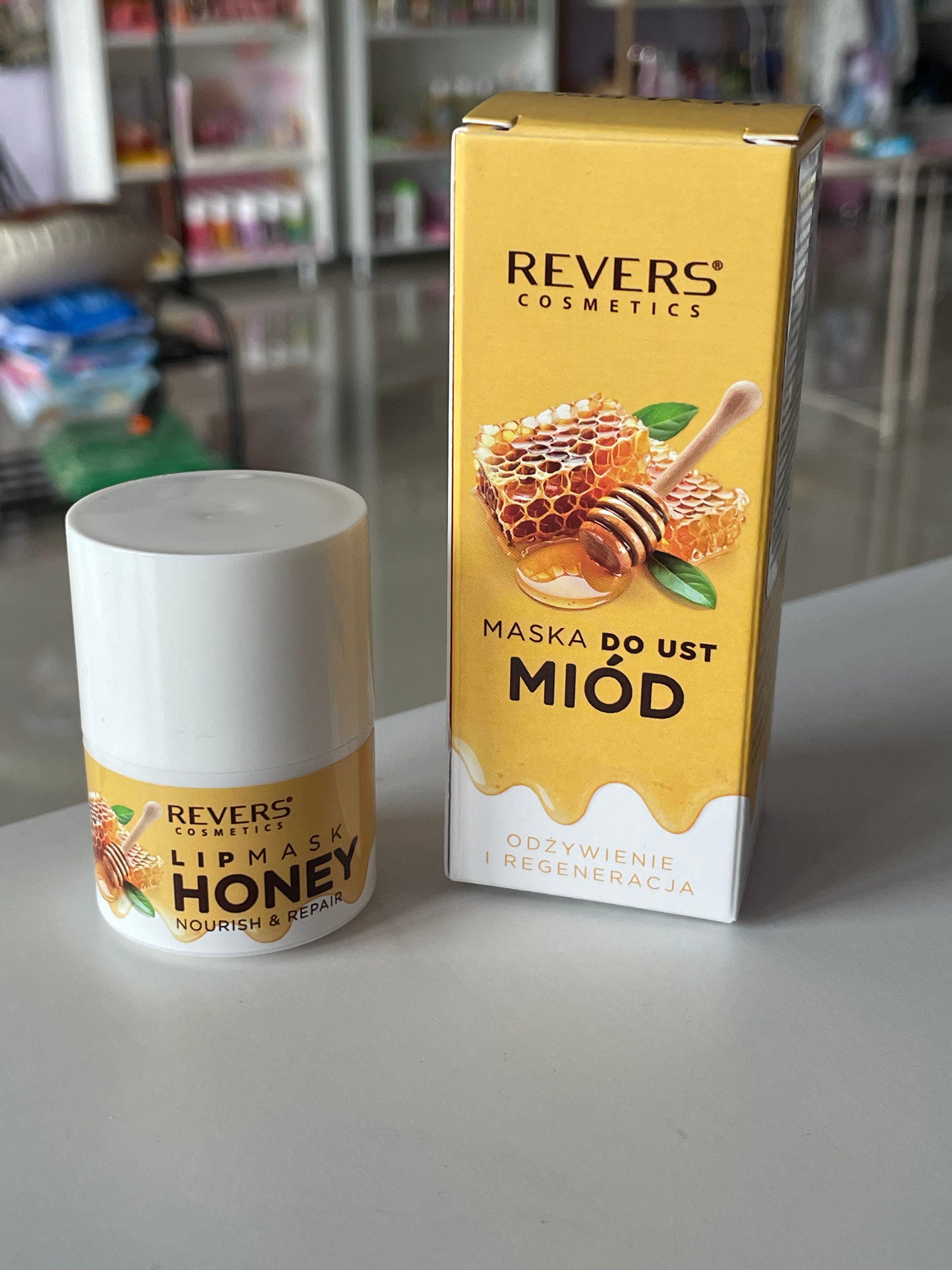 Masca pentru buze Miere - REVERS