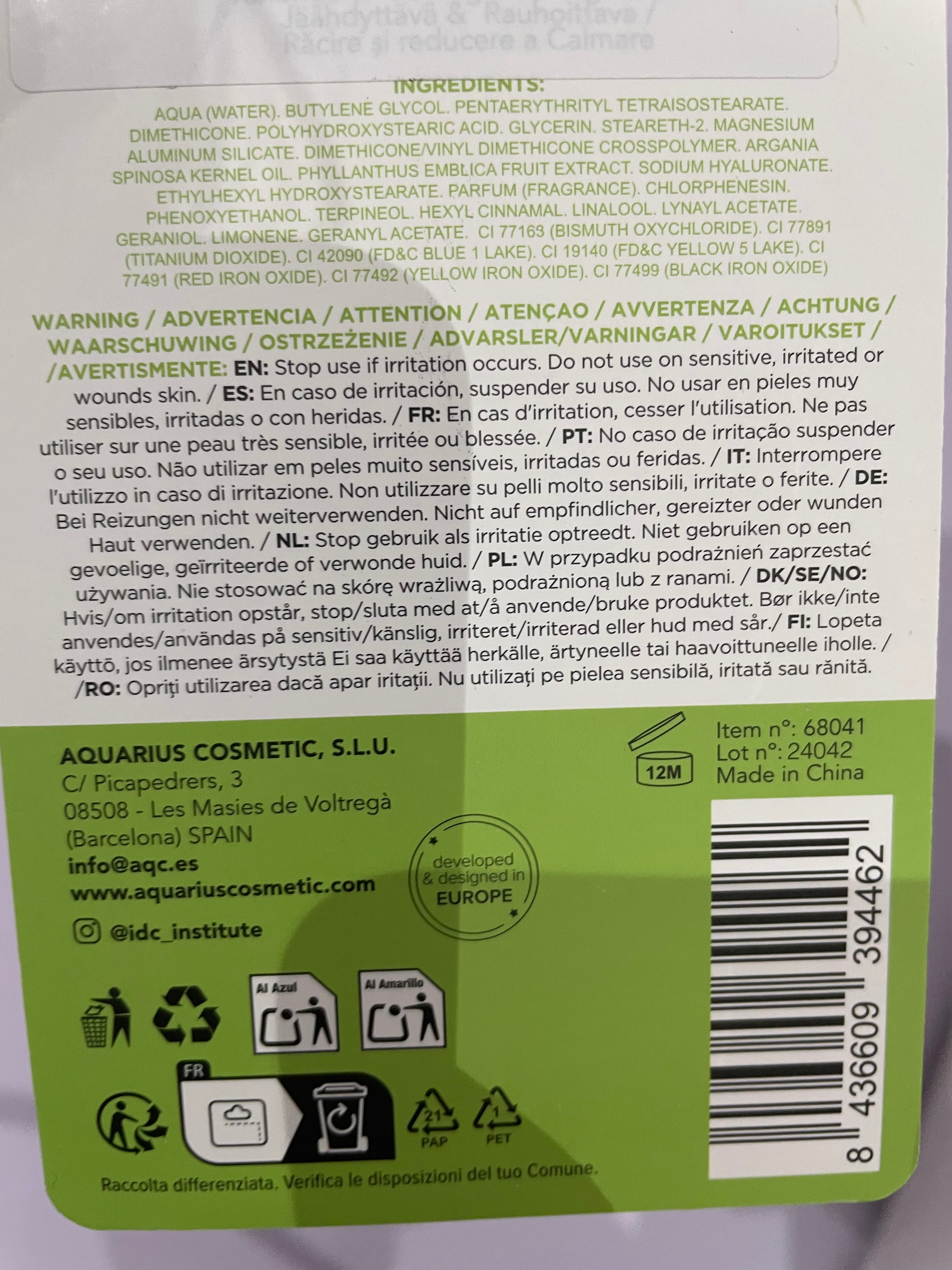 Ser ochi Aloe vera roll-on - IDC Institute