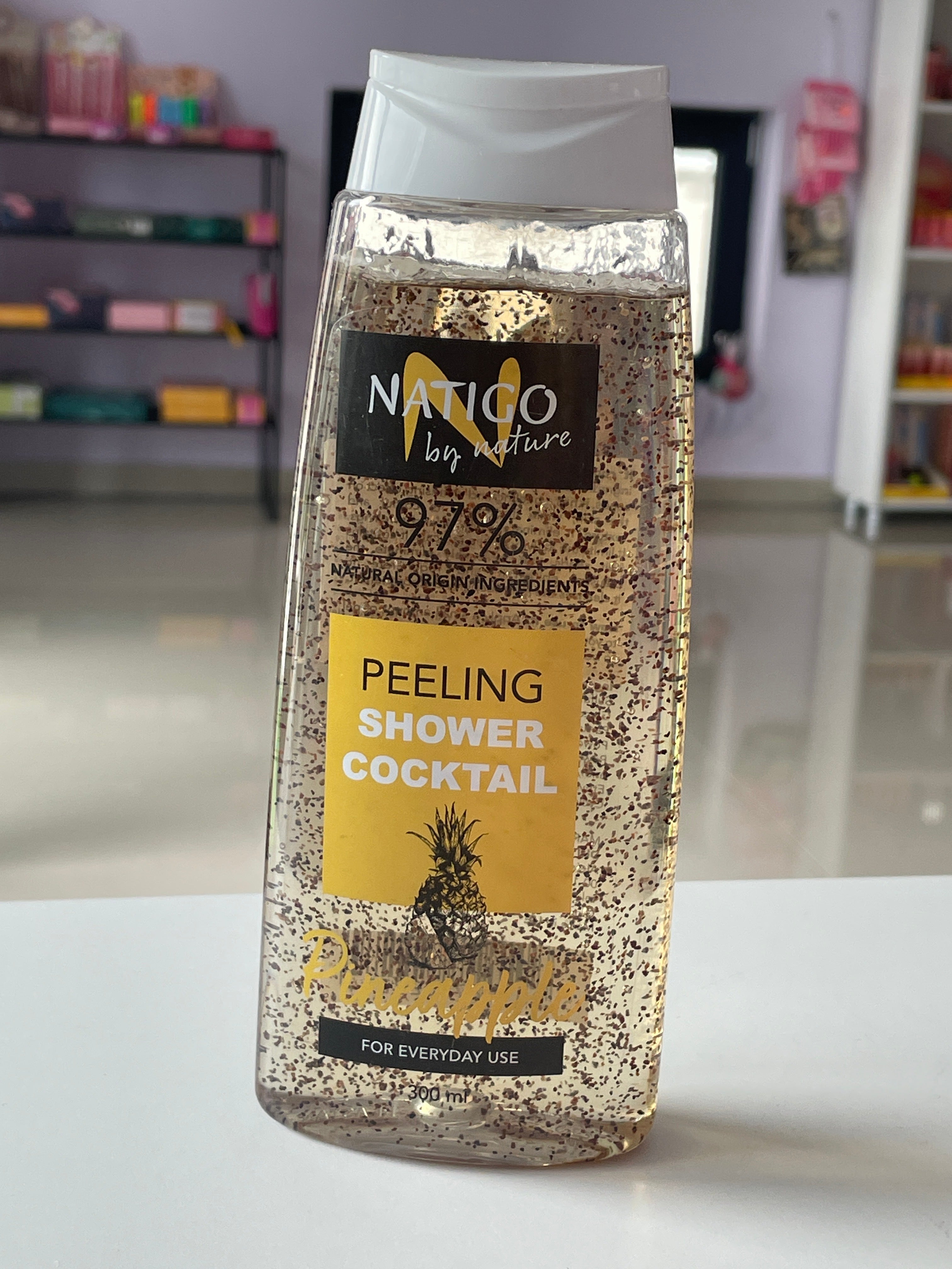 Gel de dus exfoliant Pineaple - NATIGO
