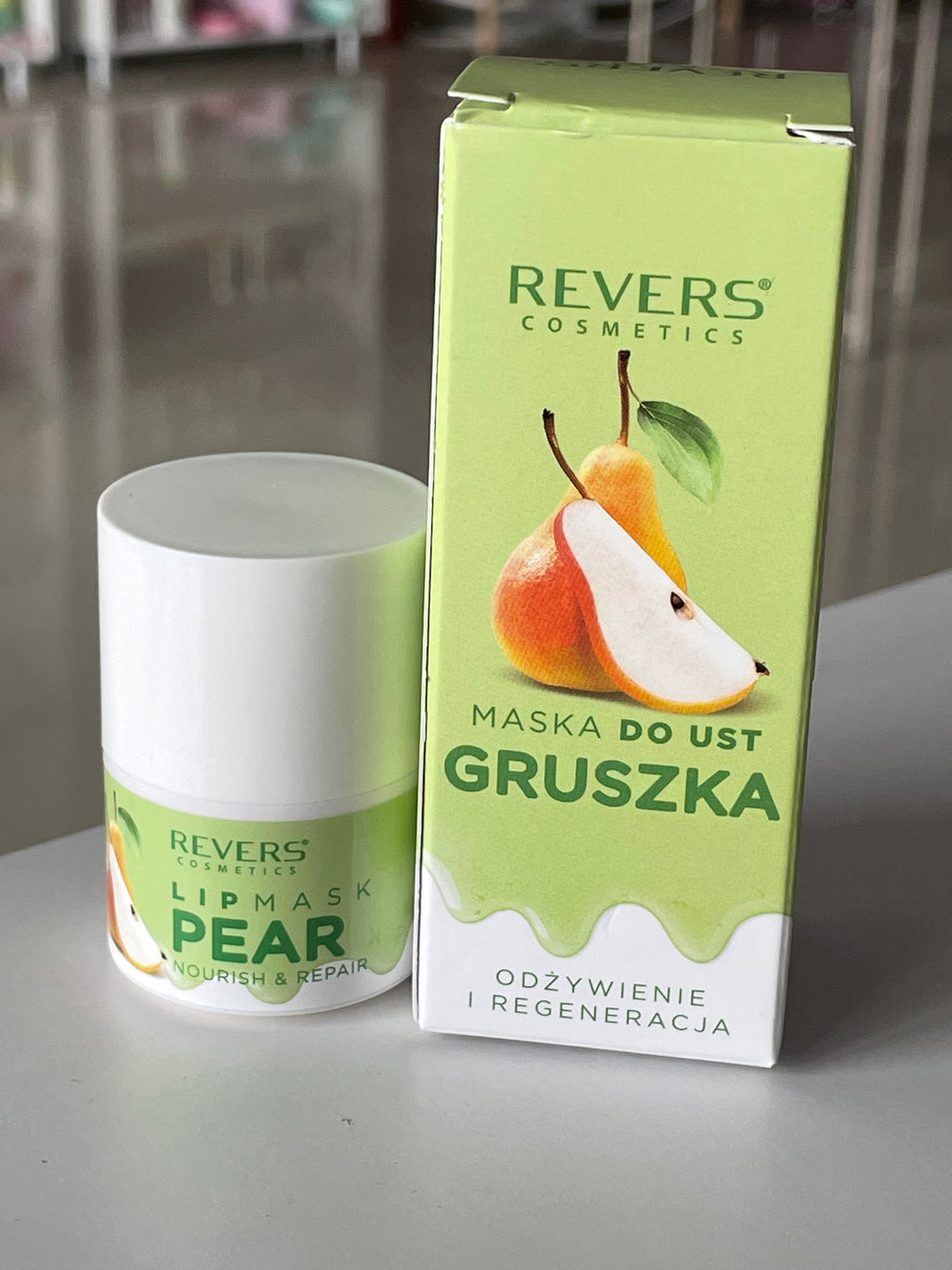 Masca pentru buze Pere - REVERS