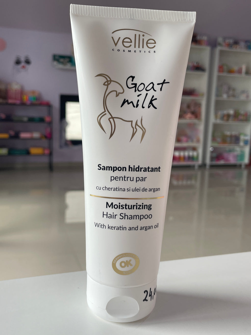 Sampon hidratant Goat Milk - VELLIE