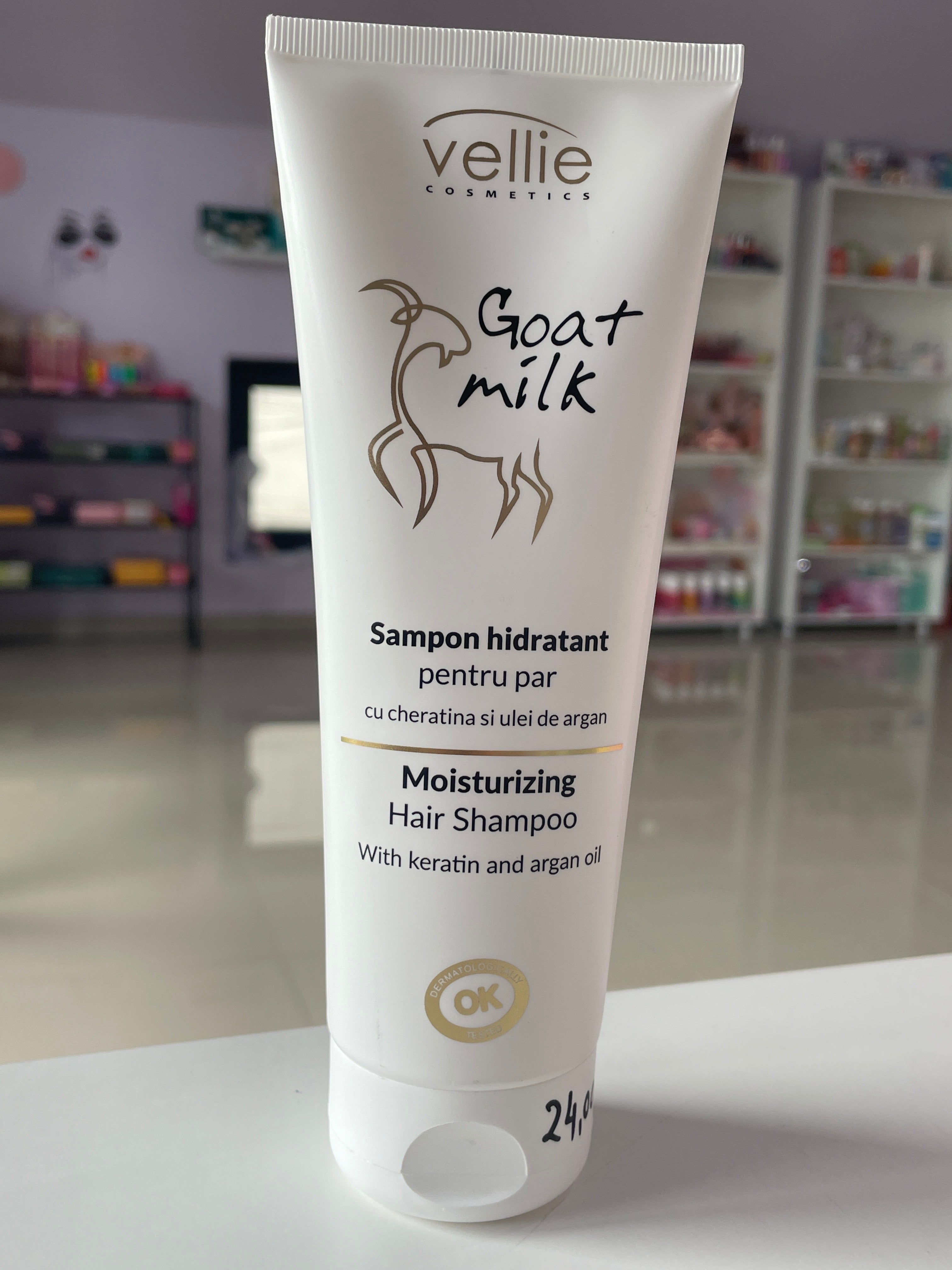Sampon hidratant Goat Milk - VELLIE