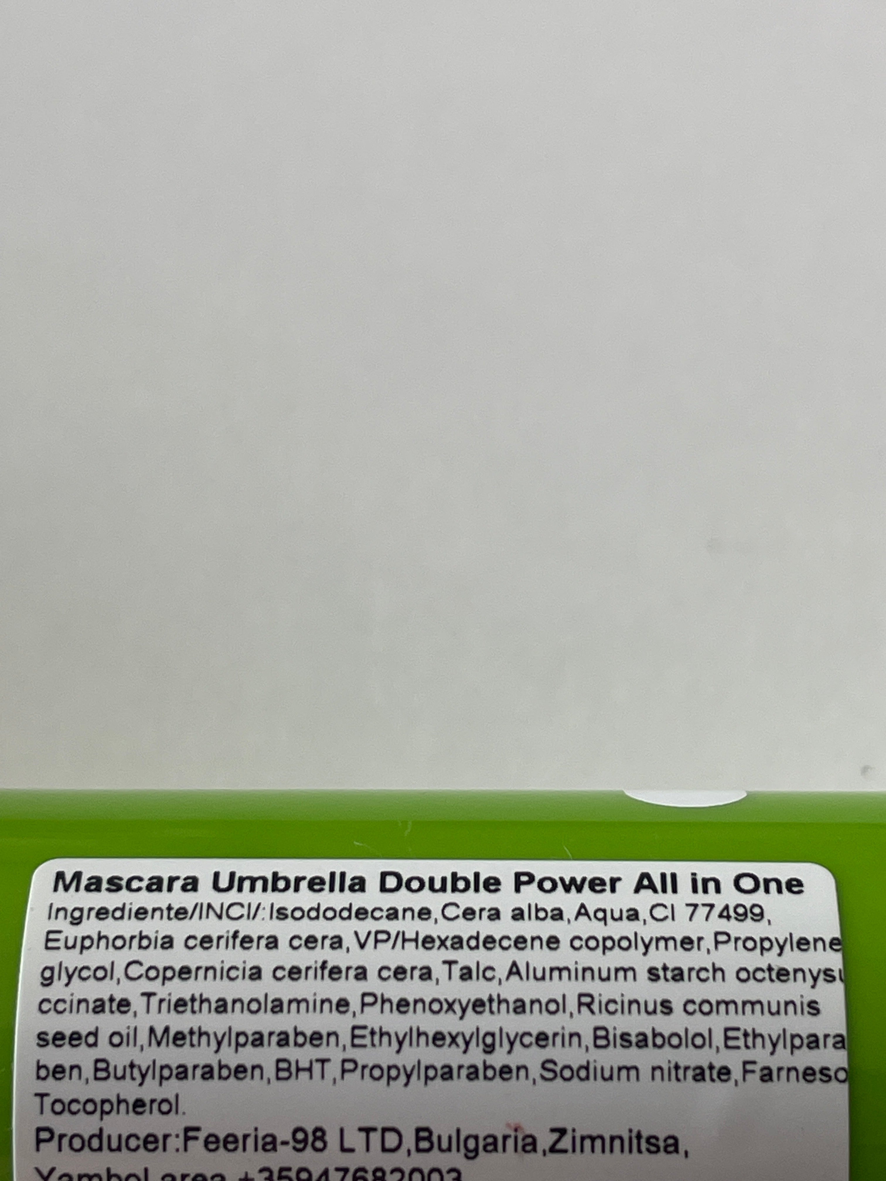 Mascara All in One waves - UMBRELLA