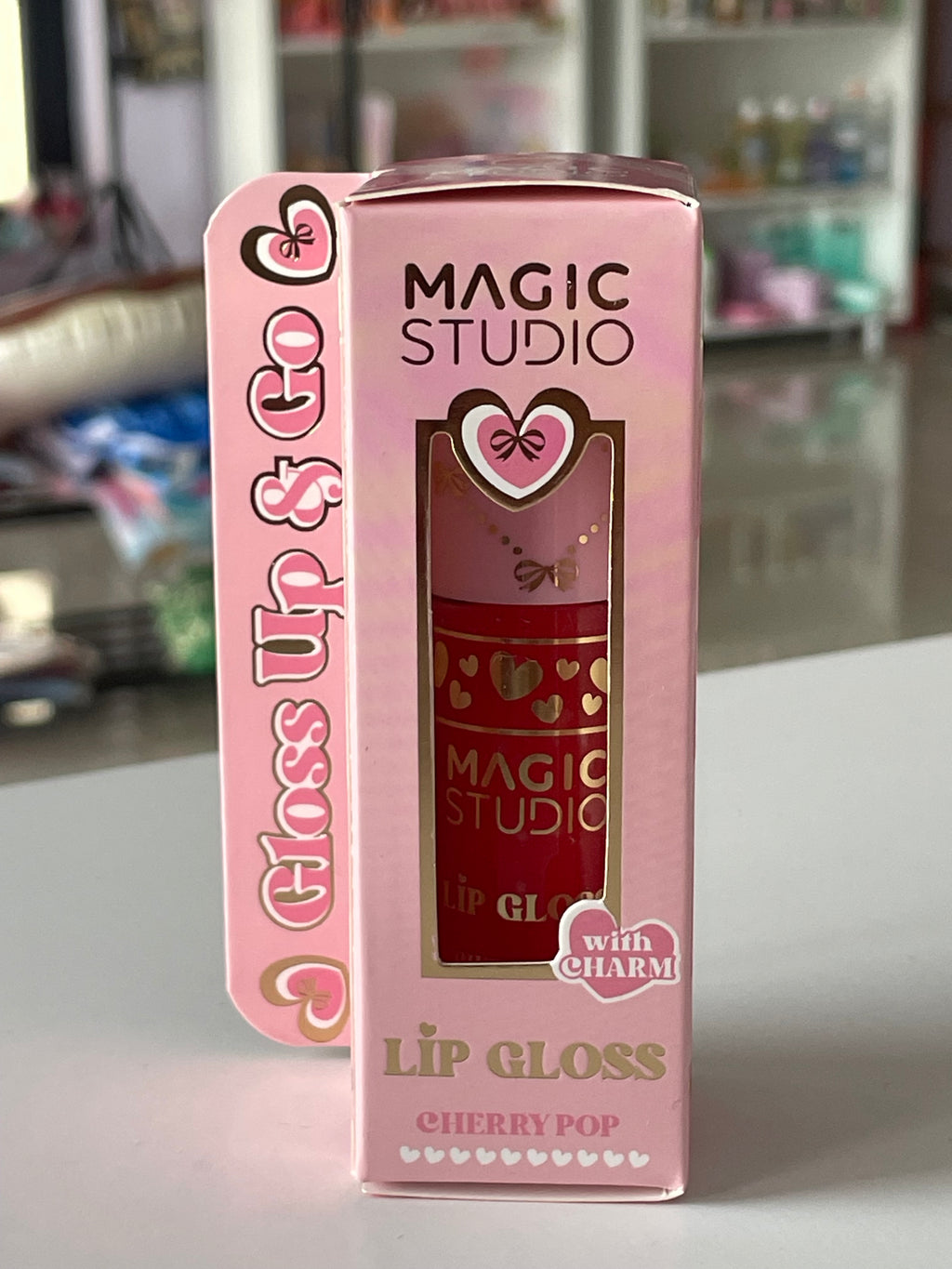 Luciu buze Juicy Cherry Pop, Coquette Charm - MAGIC STUDIO
