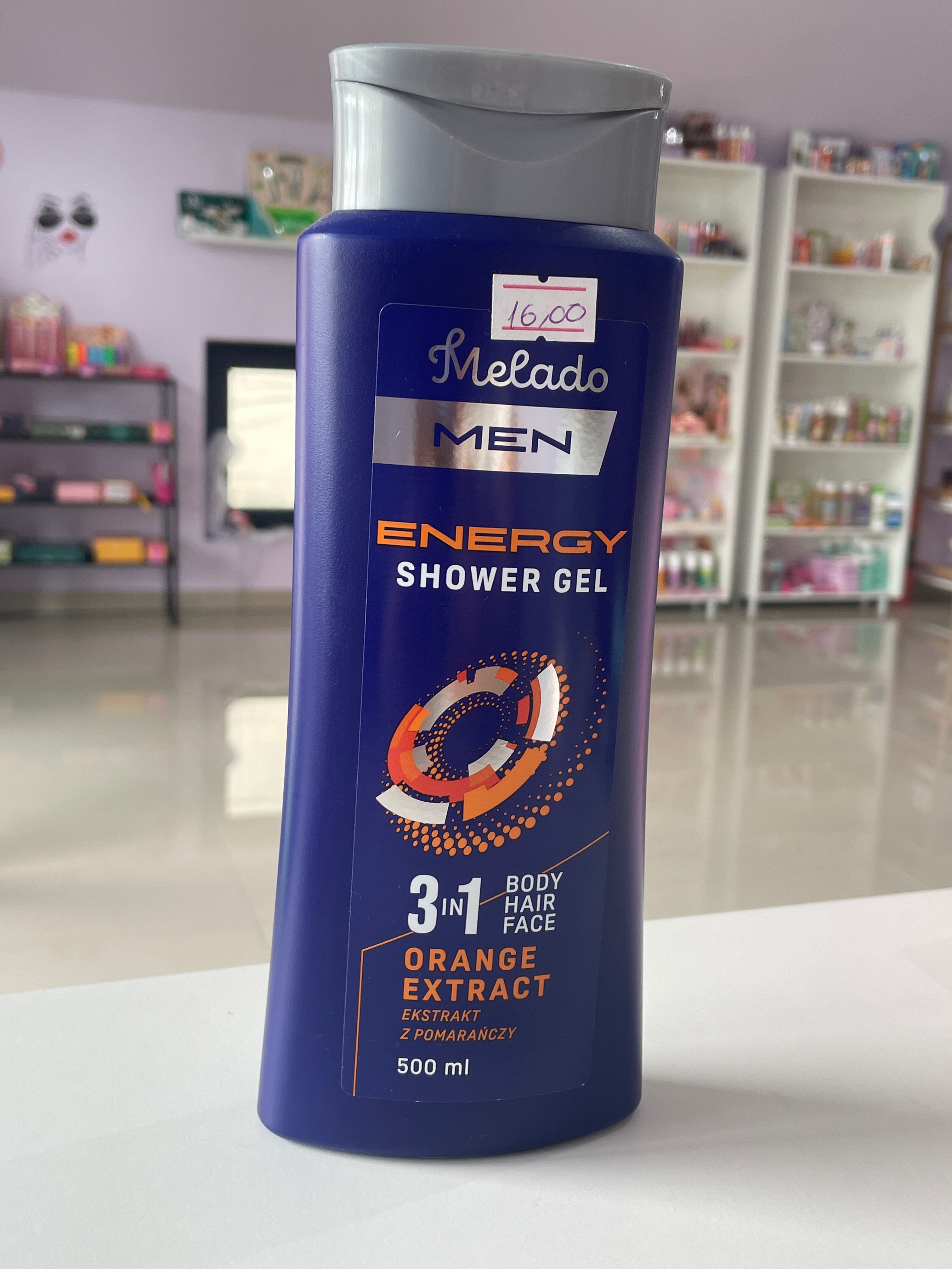 Gel dus 3 in 1 Energy men - MELADO