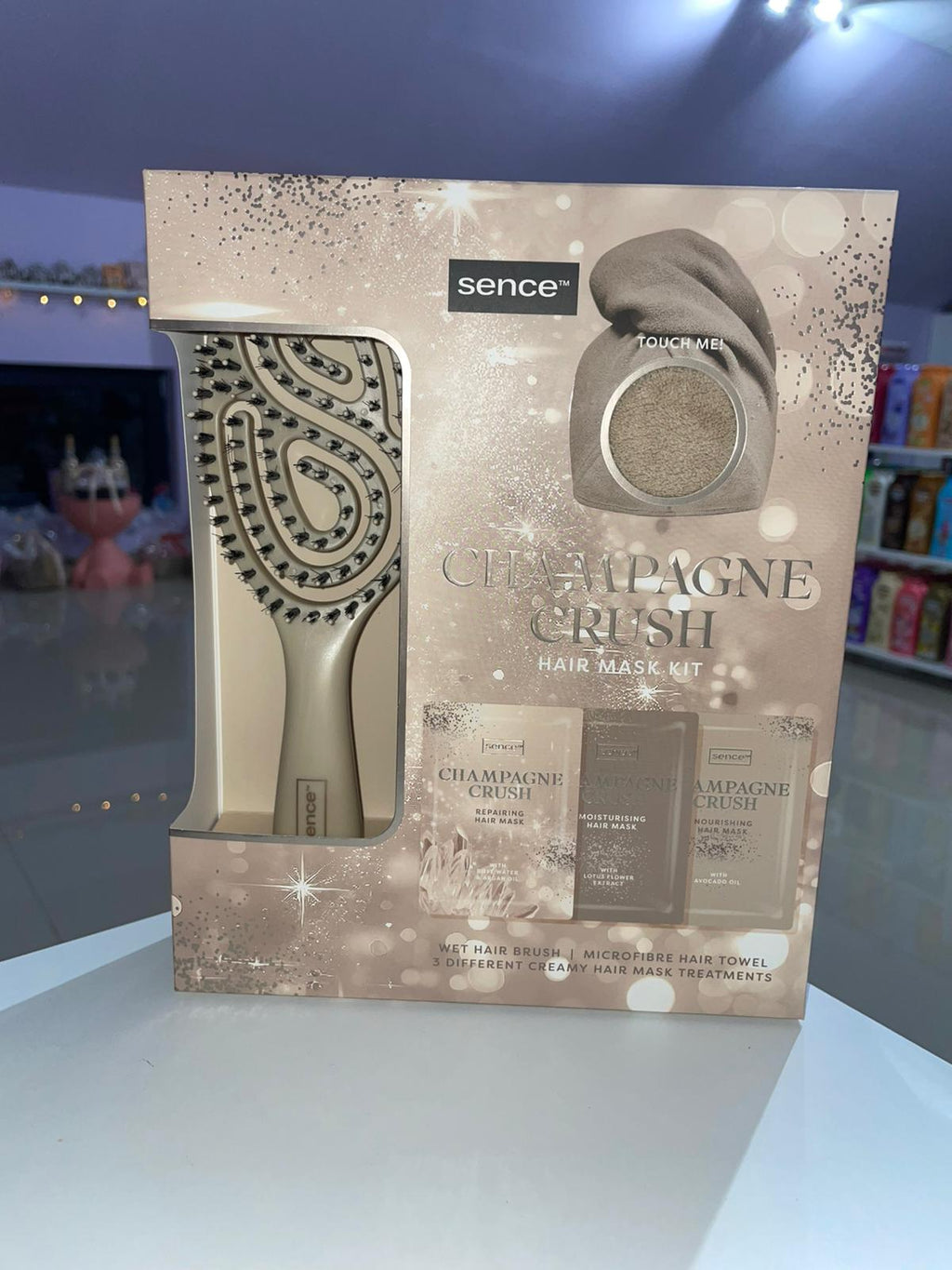 Set Champagne Crush hair mask kit - Sence