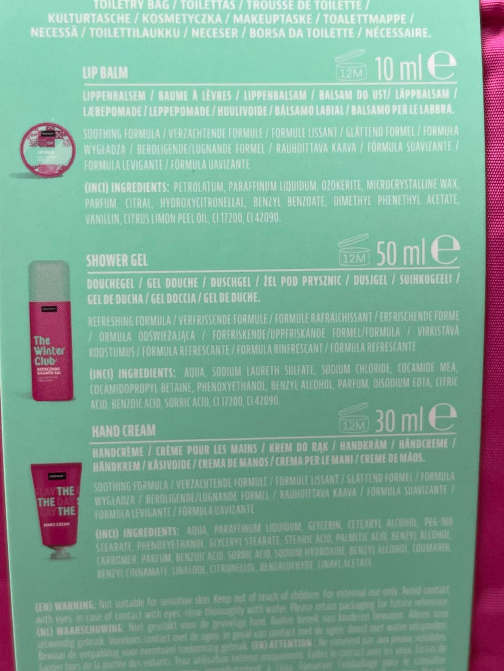 Set produse The Winter Club - Sence