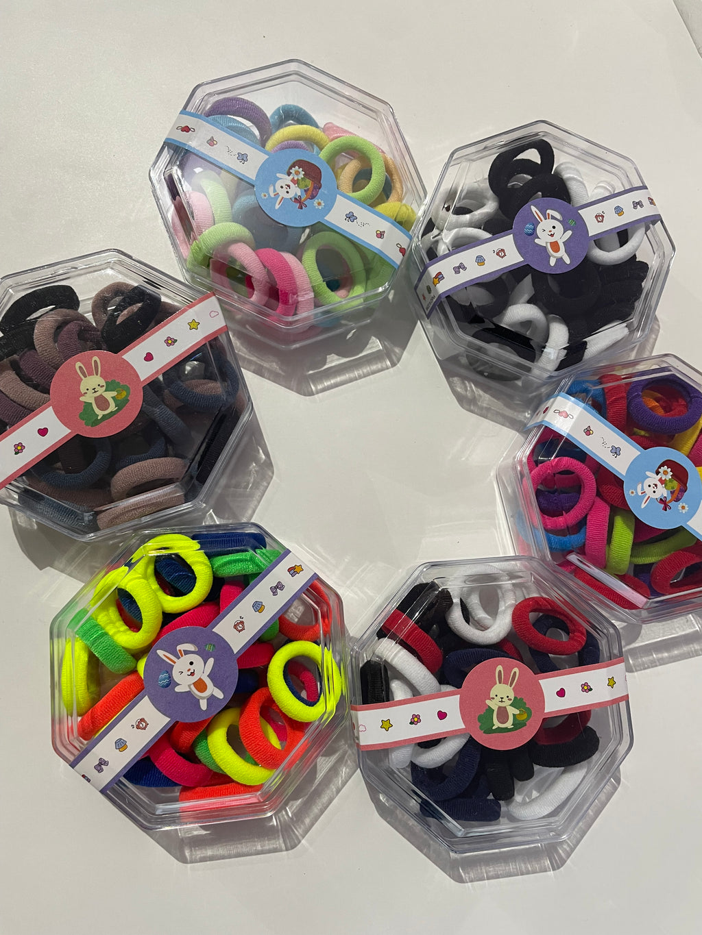 SET ELASTICE PENTRU PAR