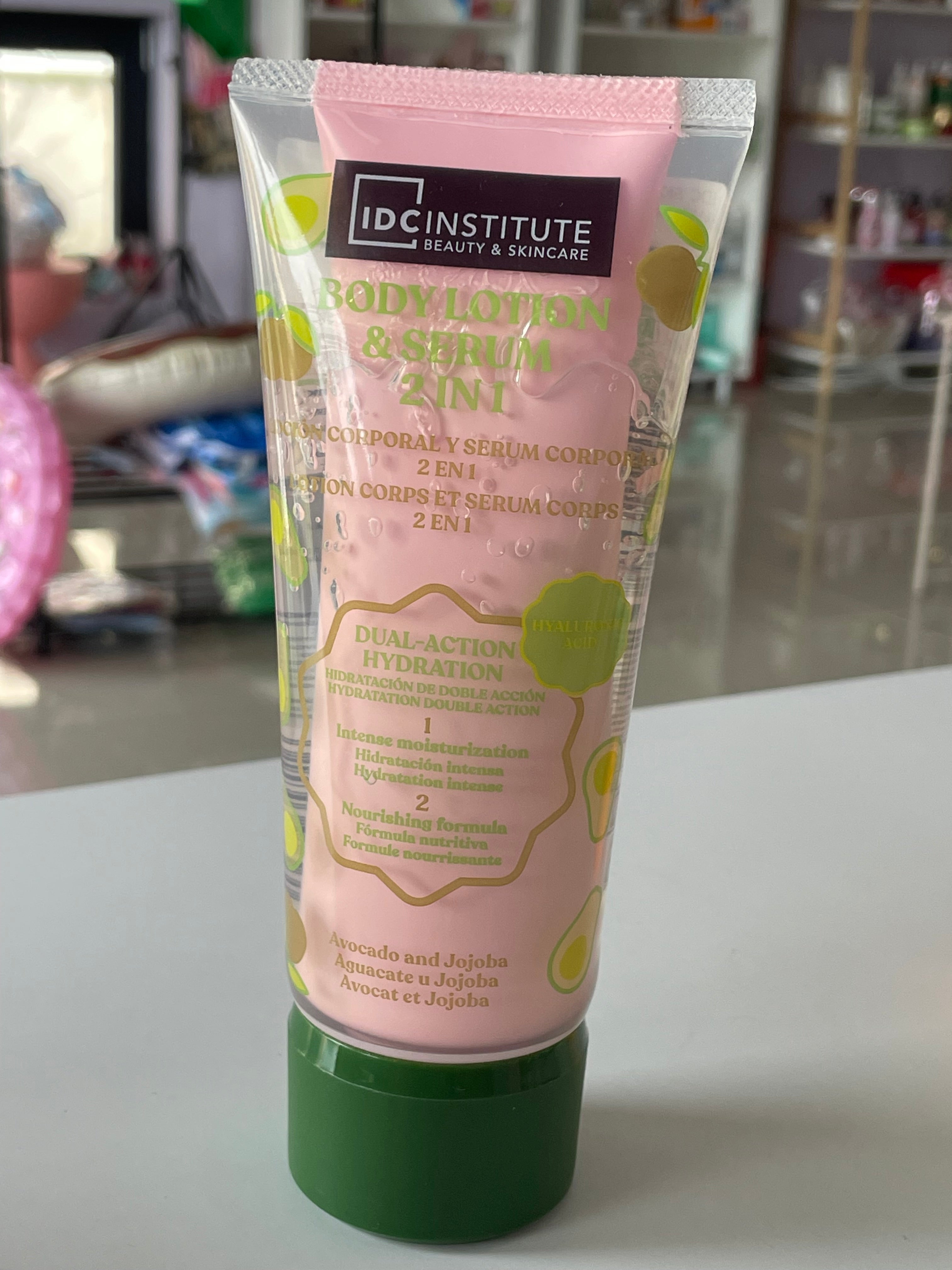 Loțiune corp si  Ser 2 in 1 cu avocado si jojoba, Skin Food - IDC INSTITUTE