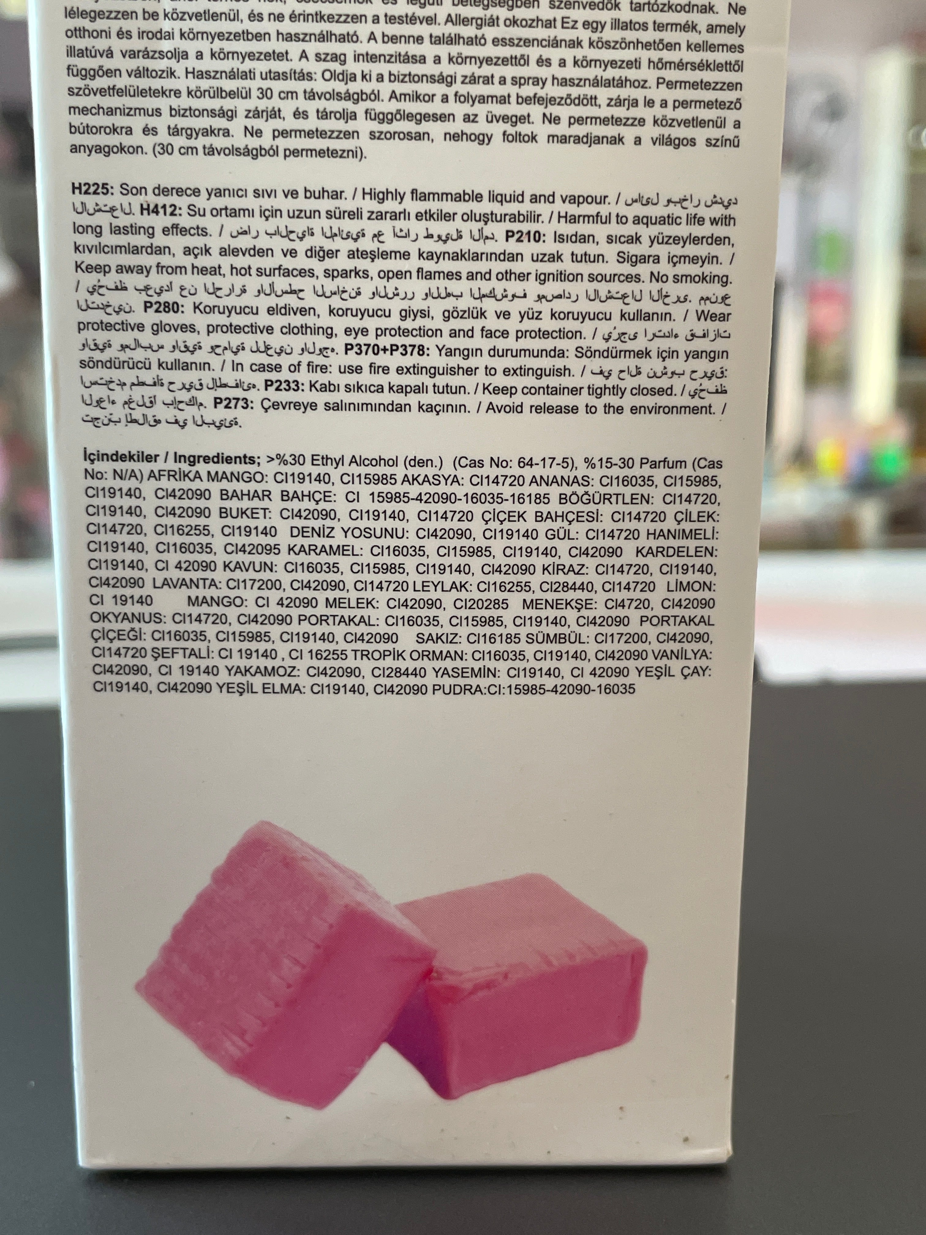 Odorizant camera Bubble Gum - EYFEL