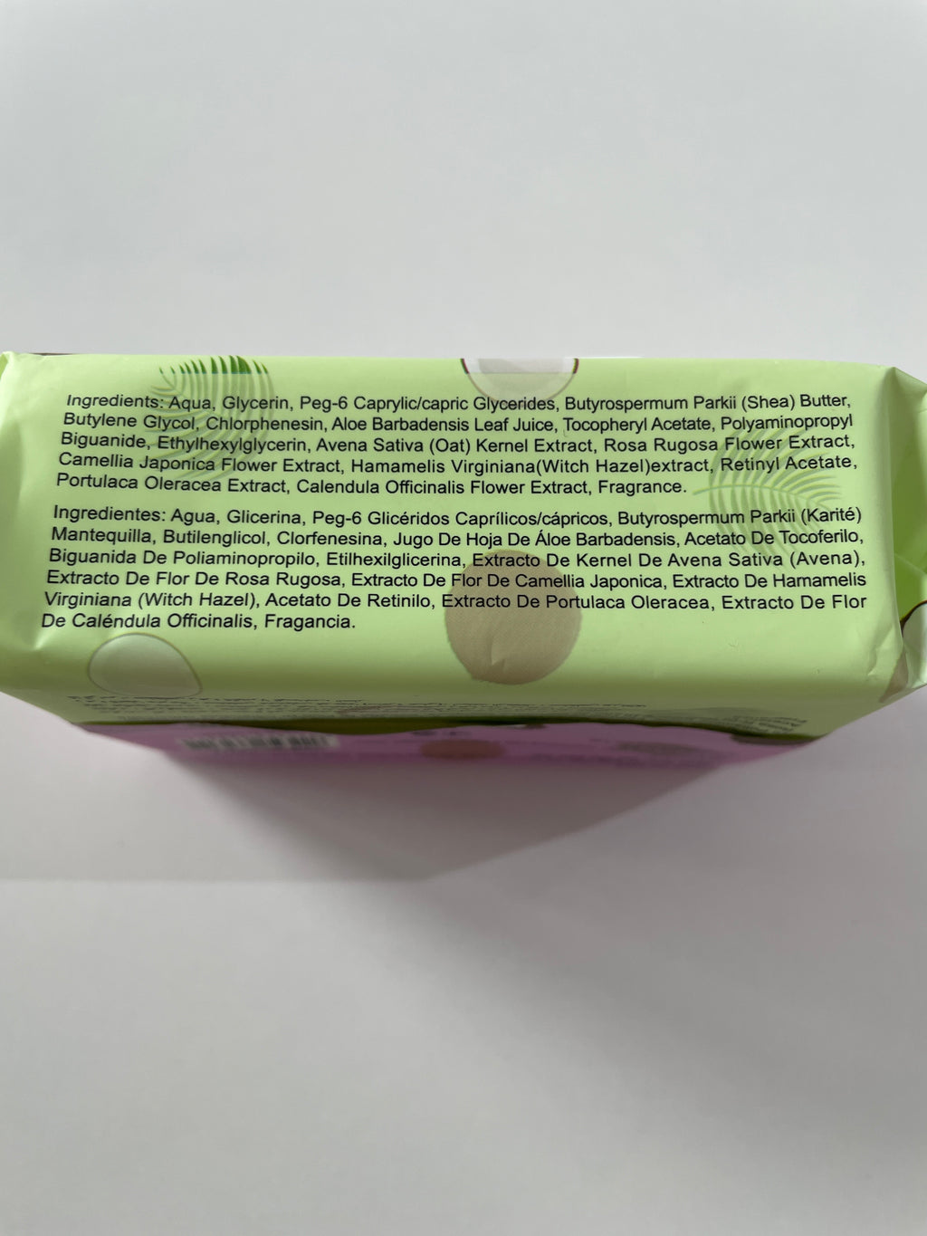 Servetele demachiante Coconut - USHAS