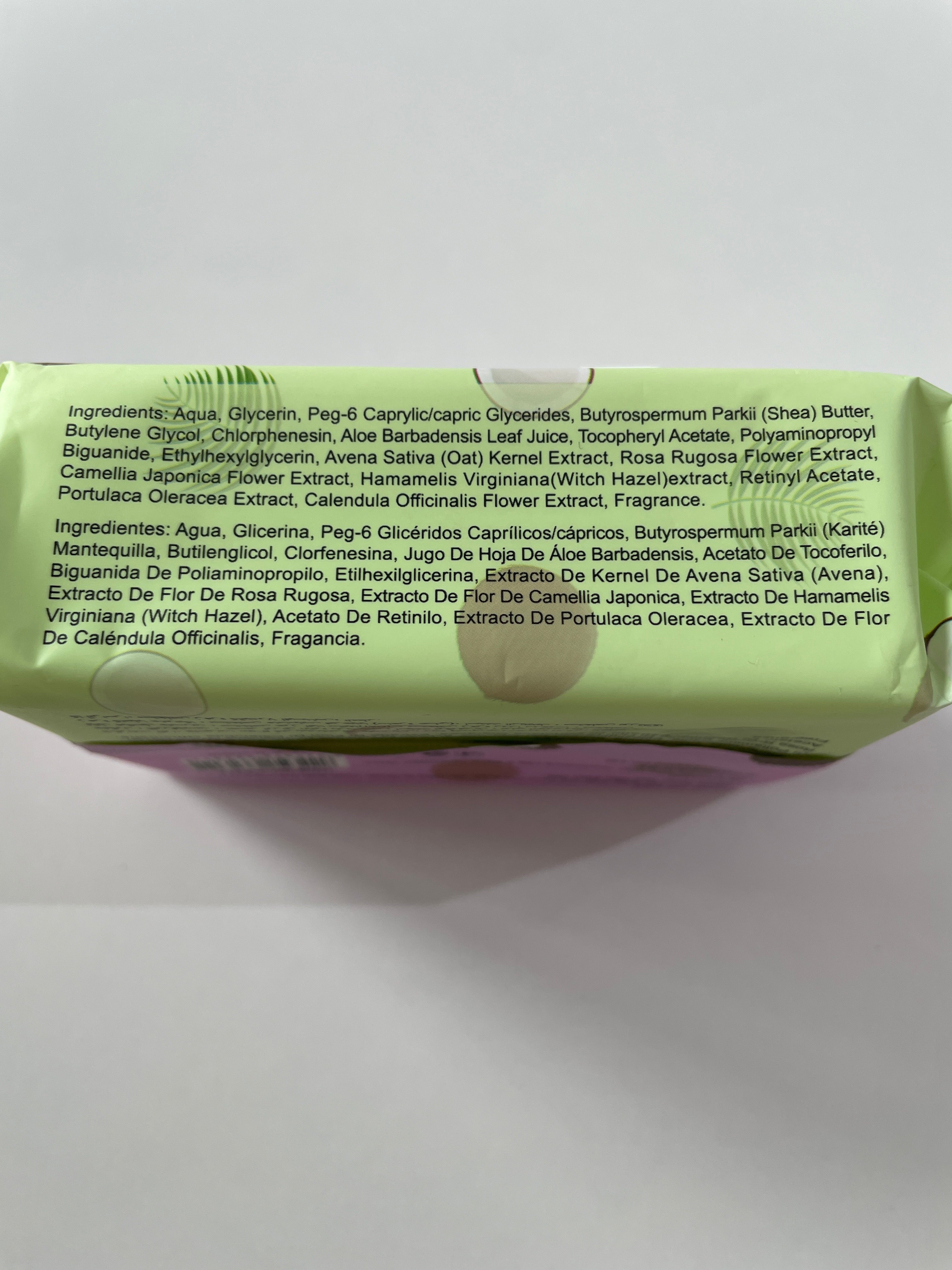 Servetele demachiante Coconut - USHAS