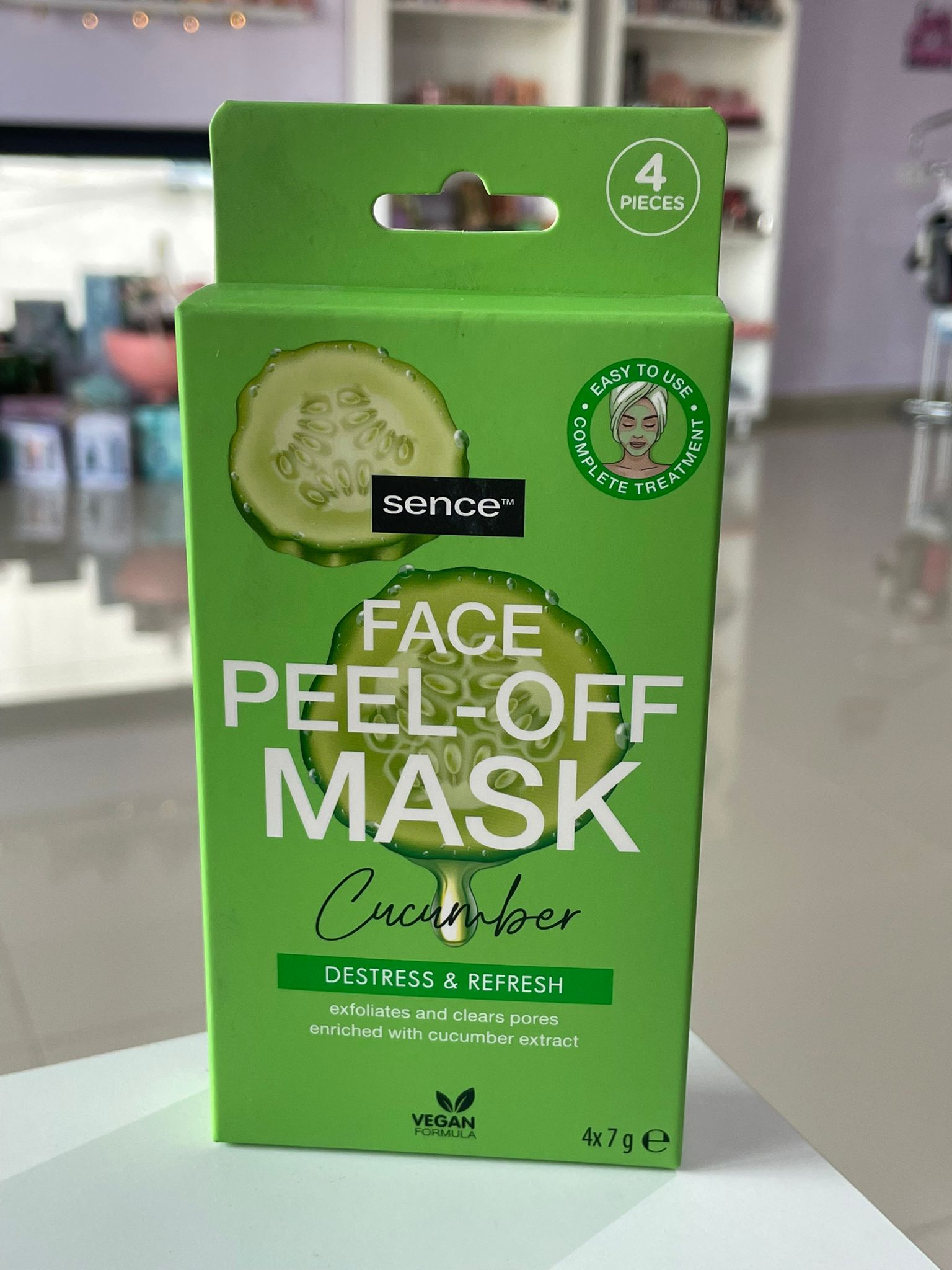 Set masca peel-off Castravete - Sence