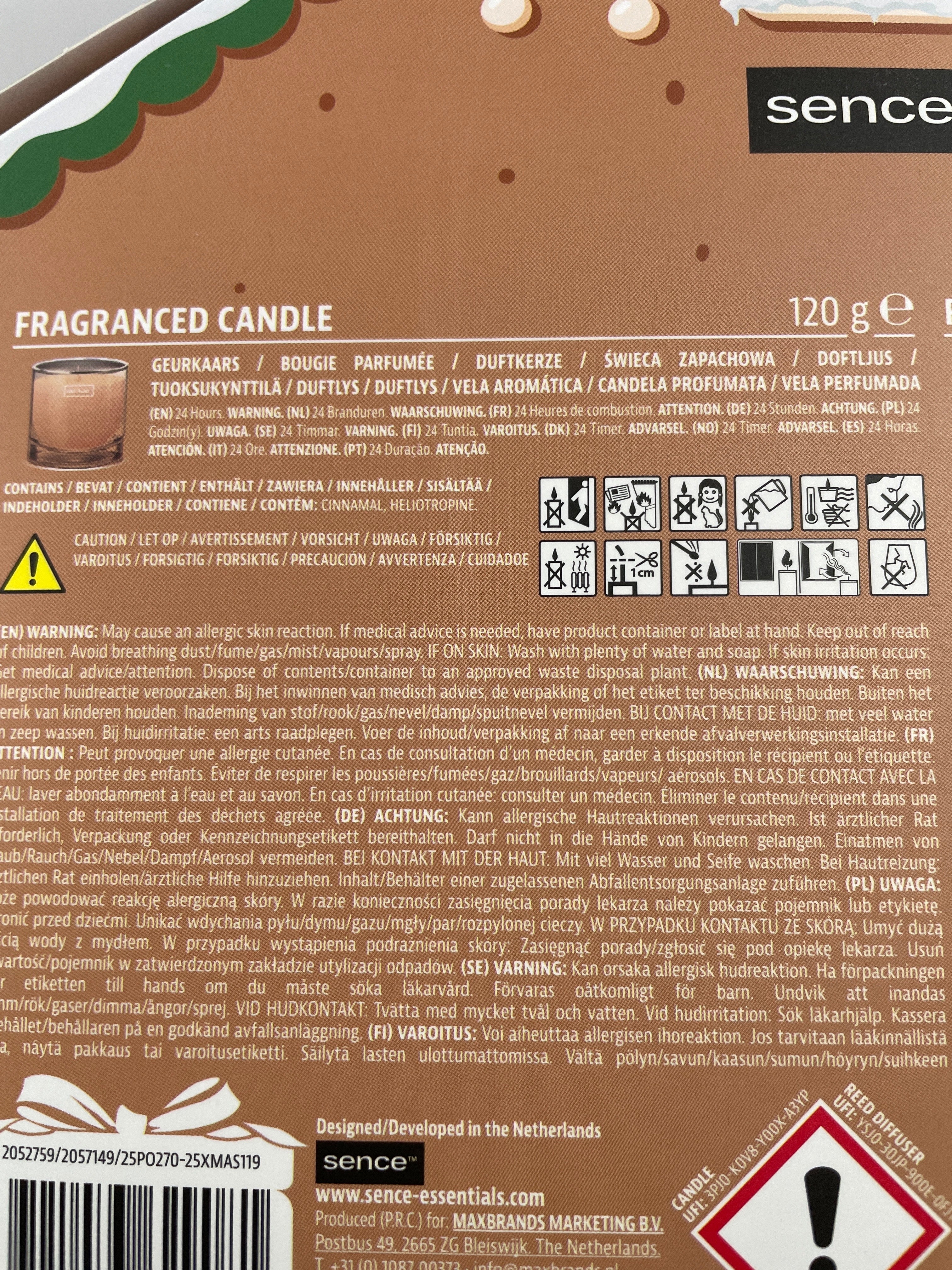 Set Gingerbread House - Sence