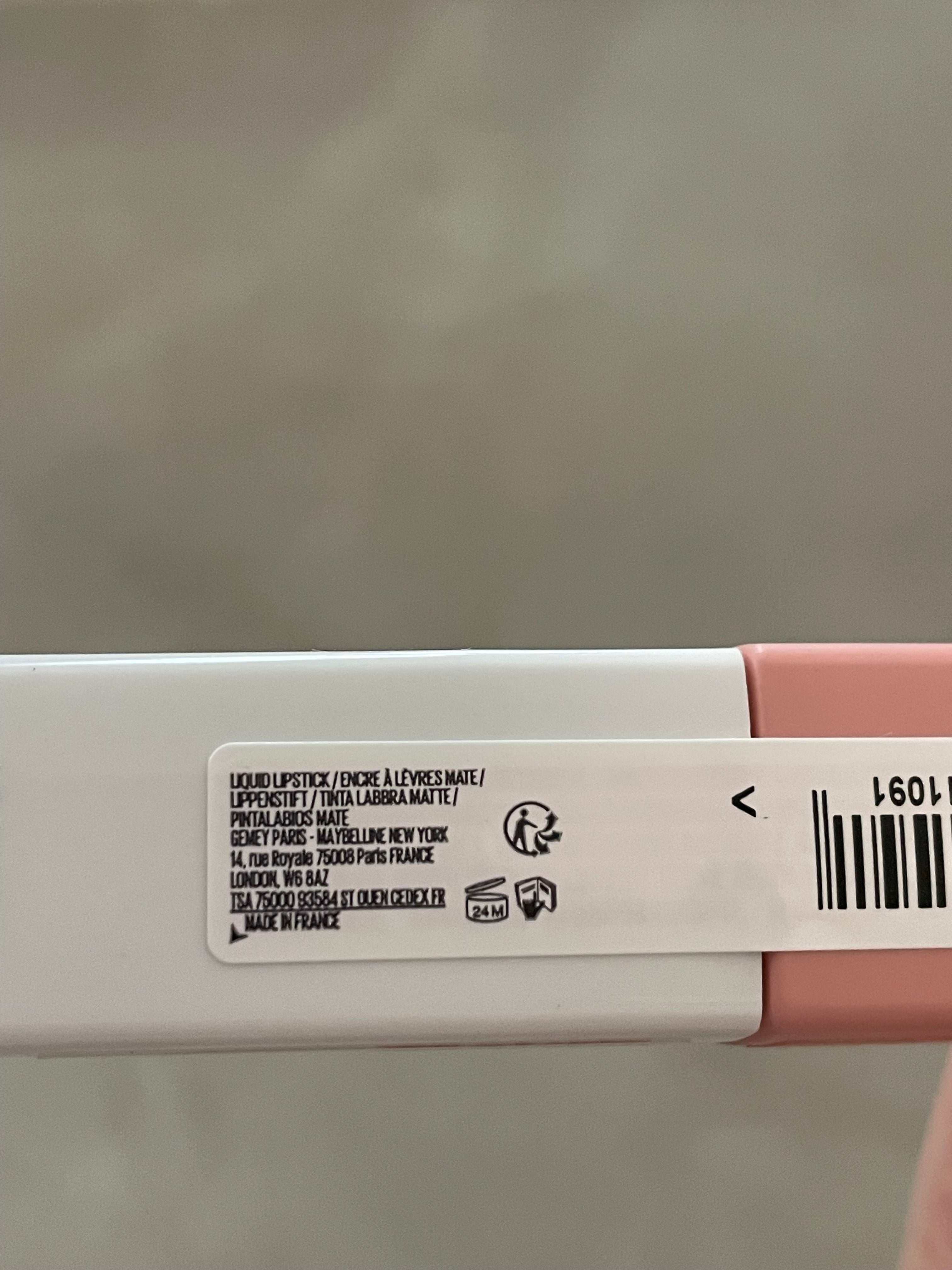 Ruj SuperStay Matte Ink - Maybelline