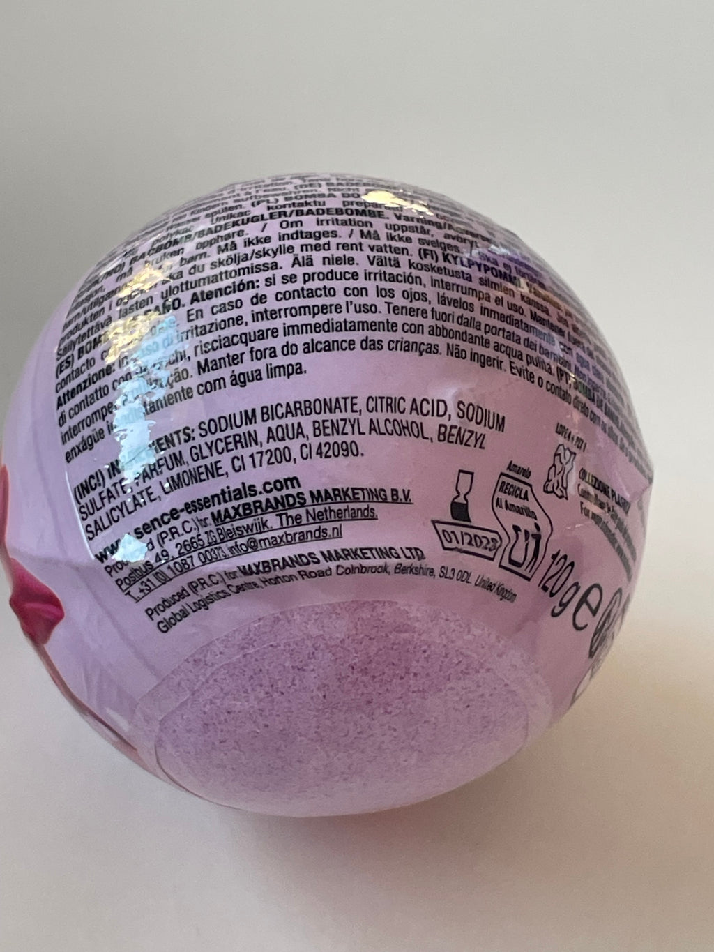 Bila efervescenta Orchid love & sweet plum - SENCE