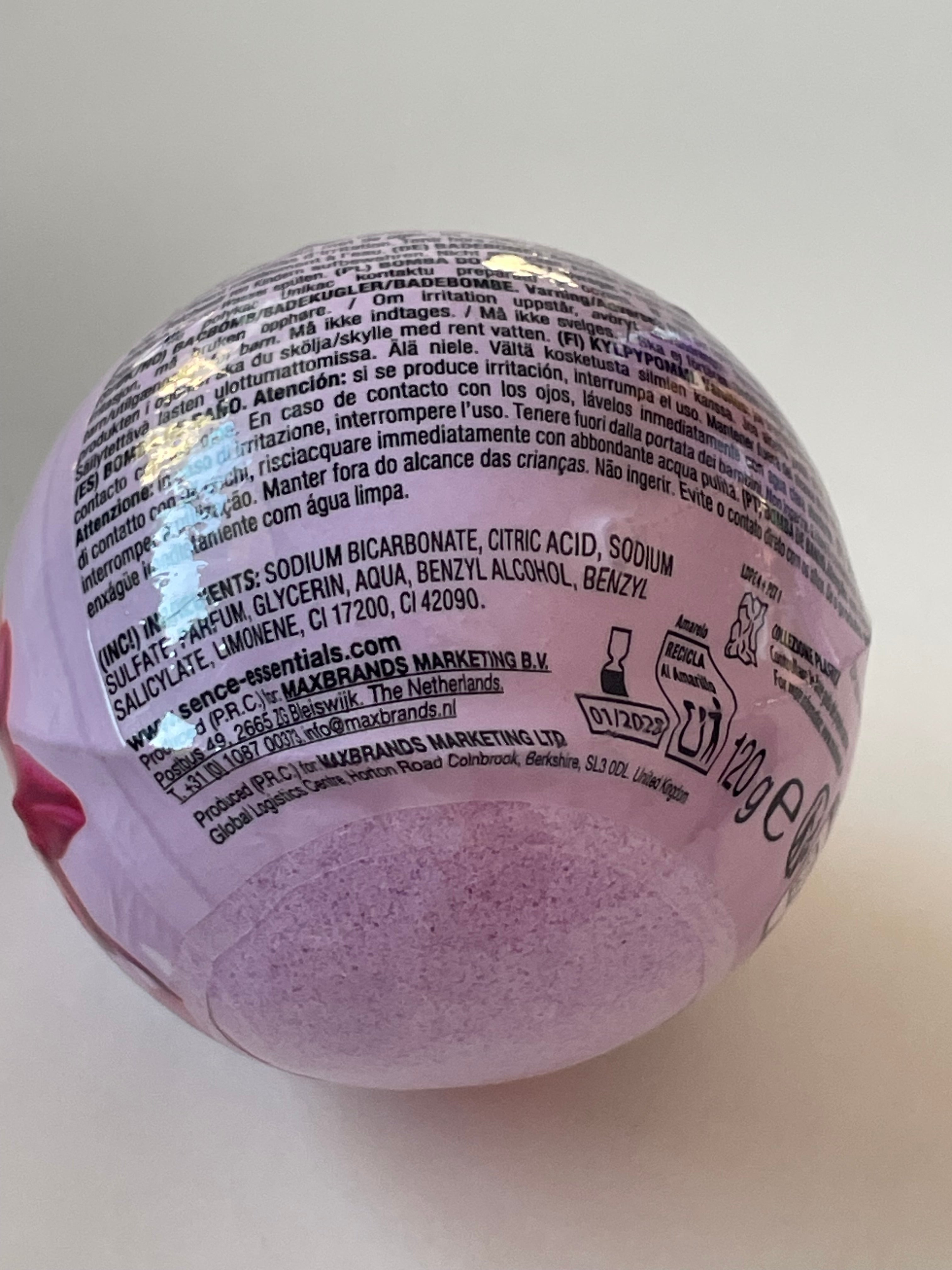 Bila efervescenta Orchid love & sweet plum - SENCE