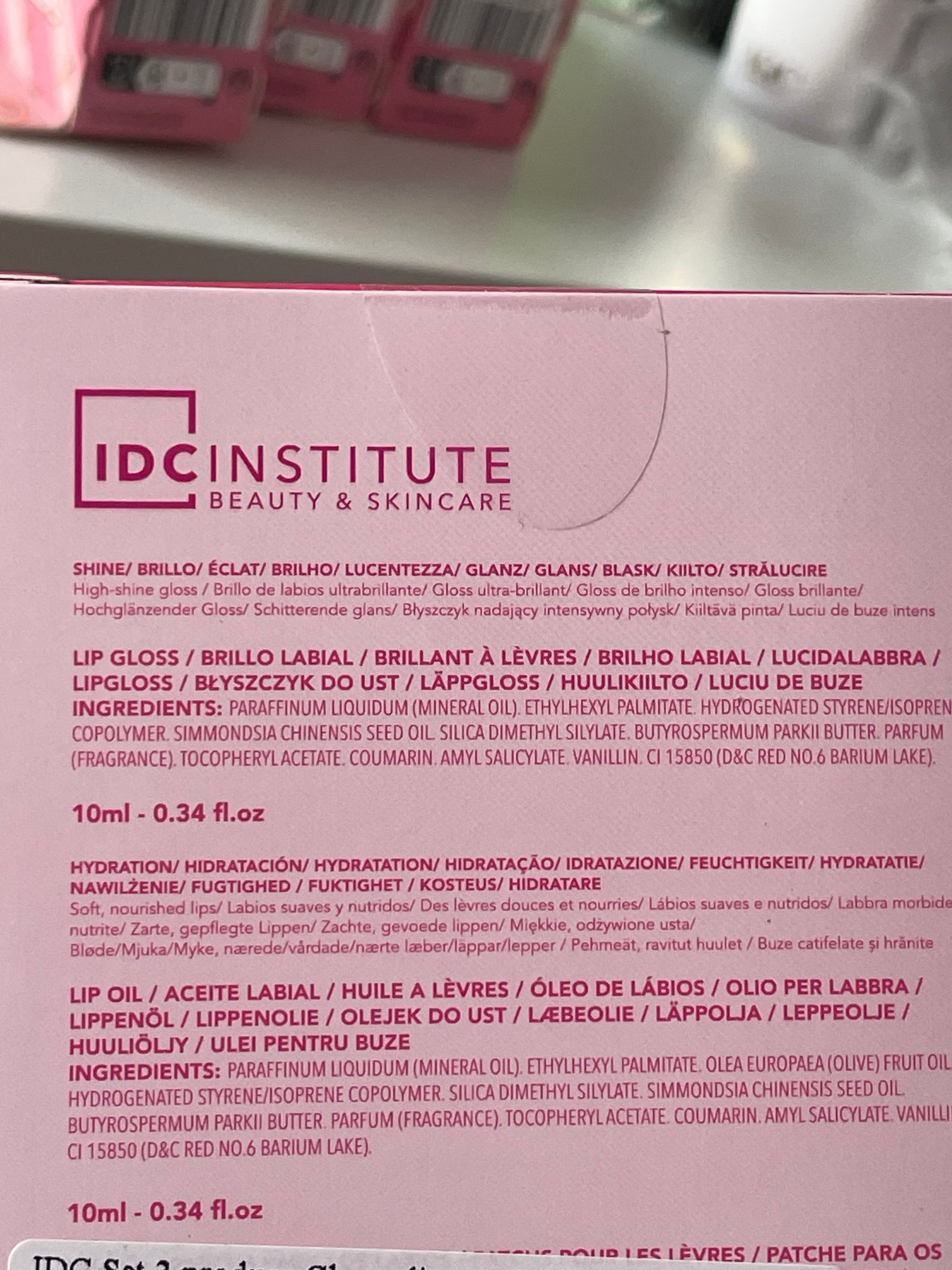 Set 3 produse buze Lip Shine Trio - IDC INSTITUTE