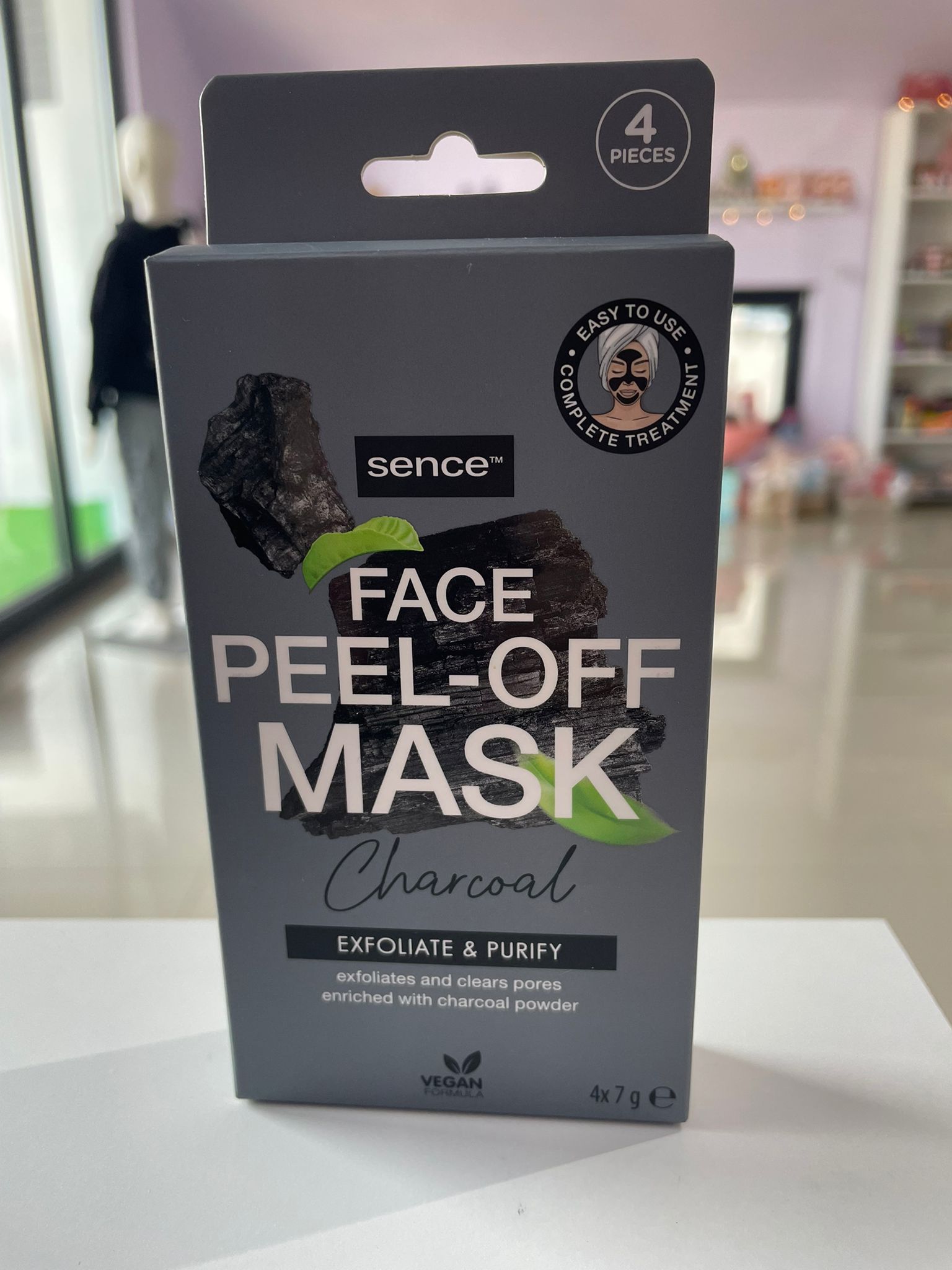 Set masti Peel Off carbune - Sence