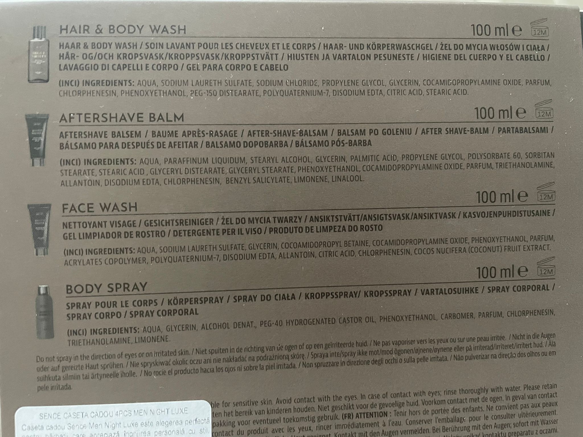 Set Rogue Nights for men - Sence