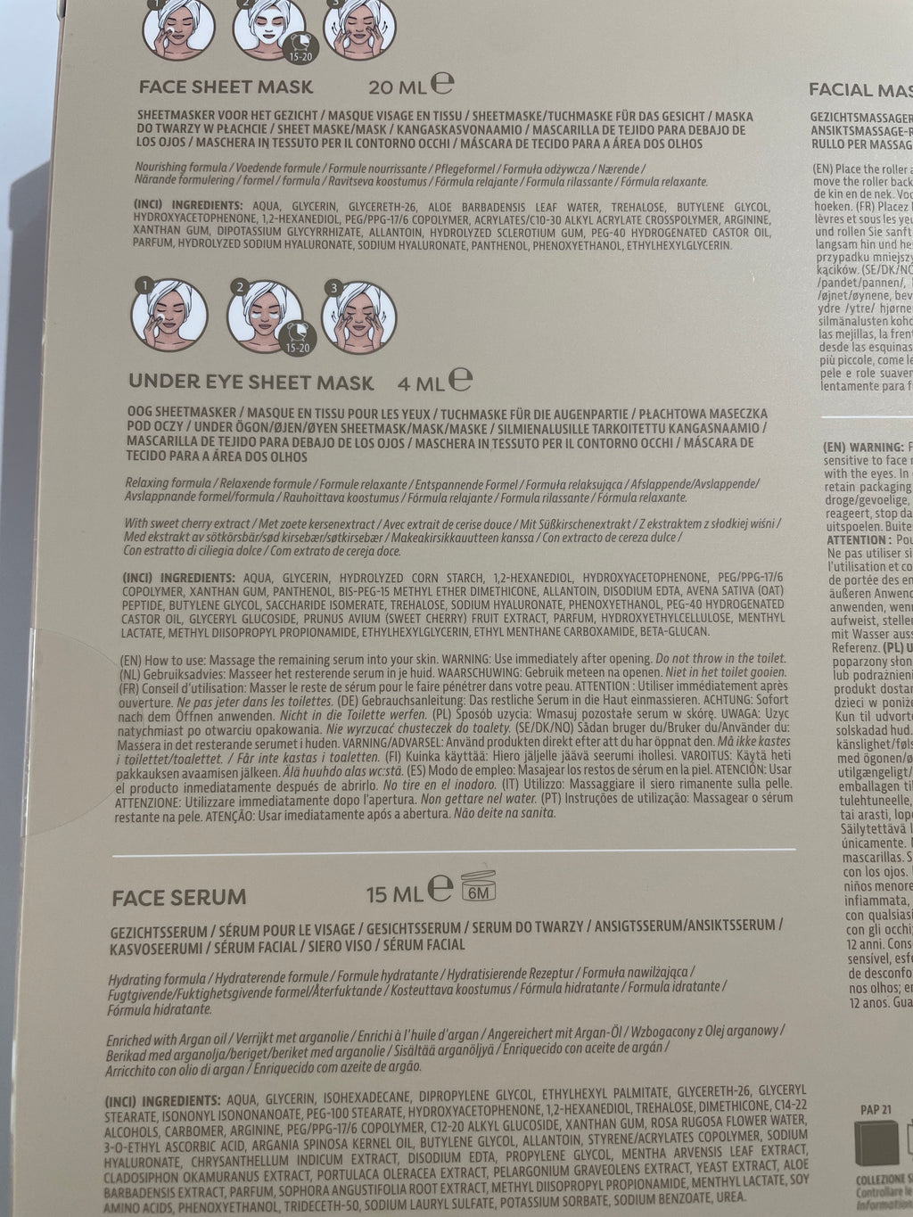 Sparkling Facial Treatment Set - Sence