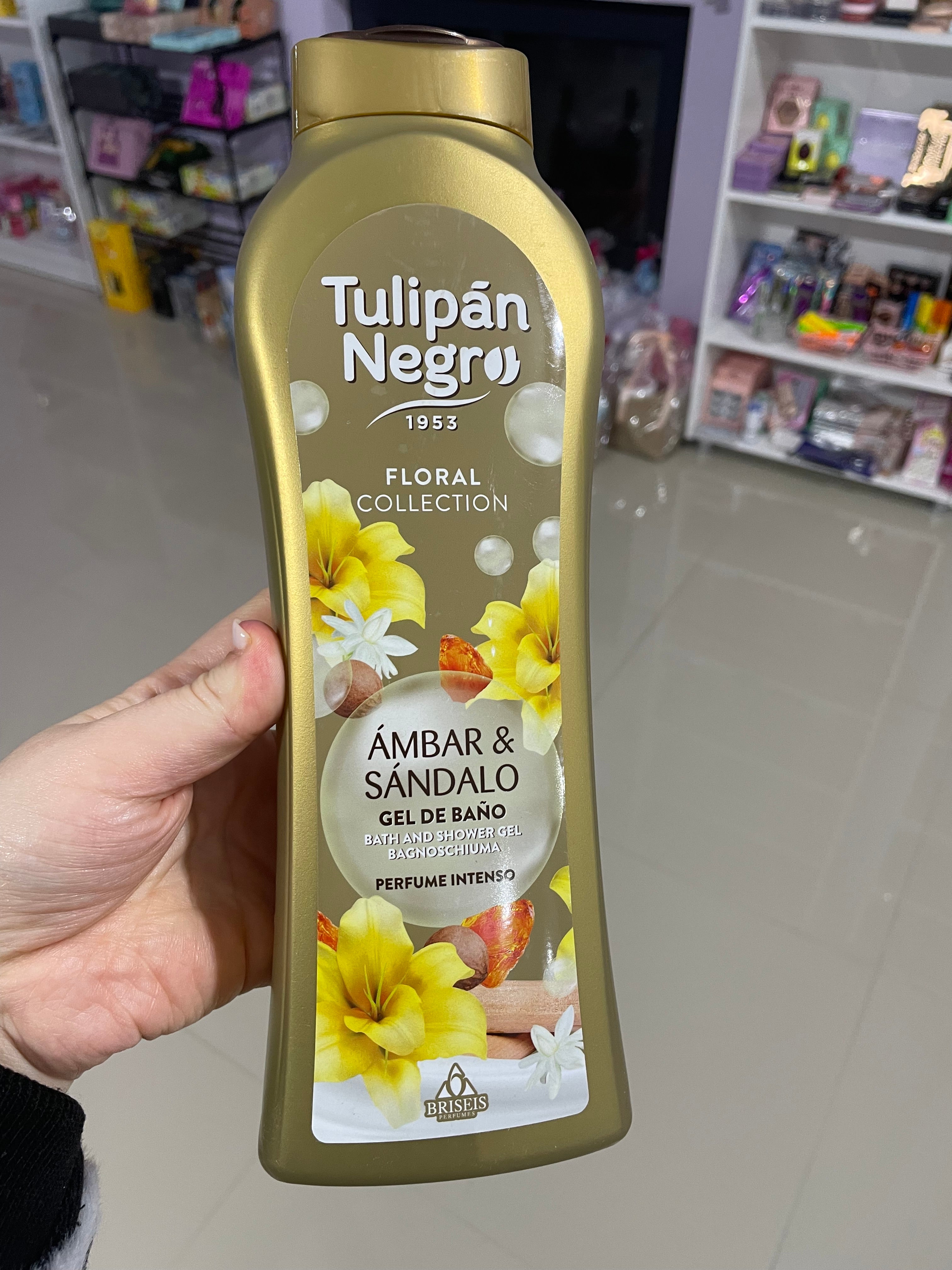 Gel de dus Ambar & Sandalo - Tulipan Negro