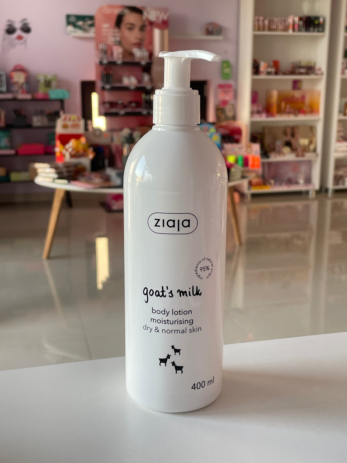 Lotiune pentru corp Goat s Milk - ZIAJA