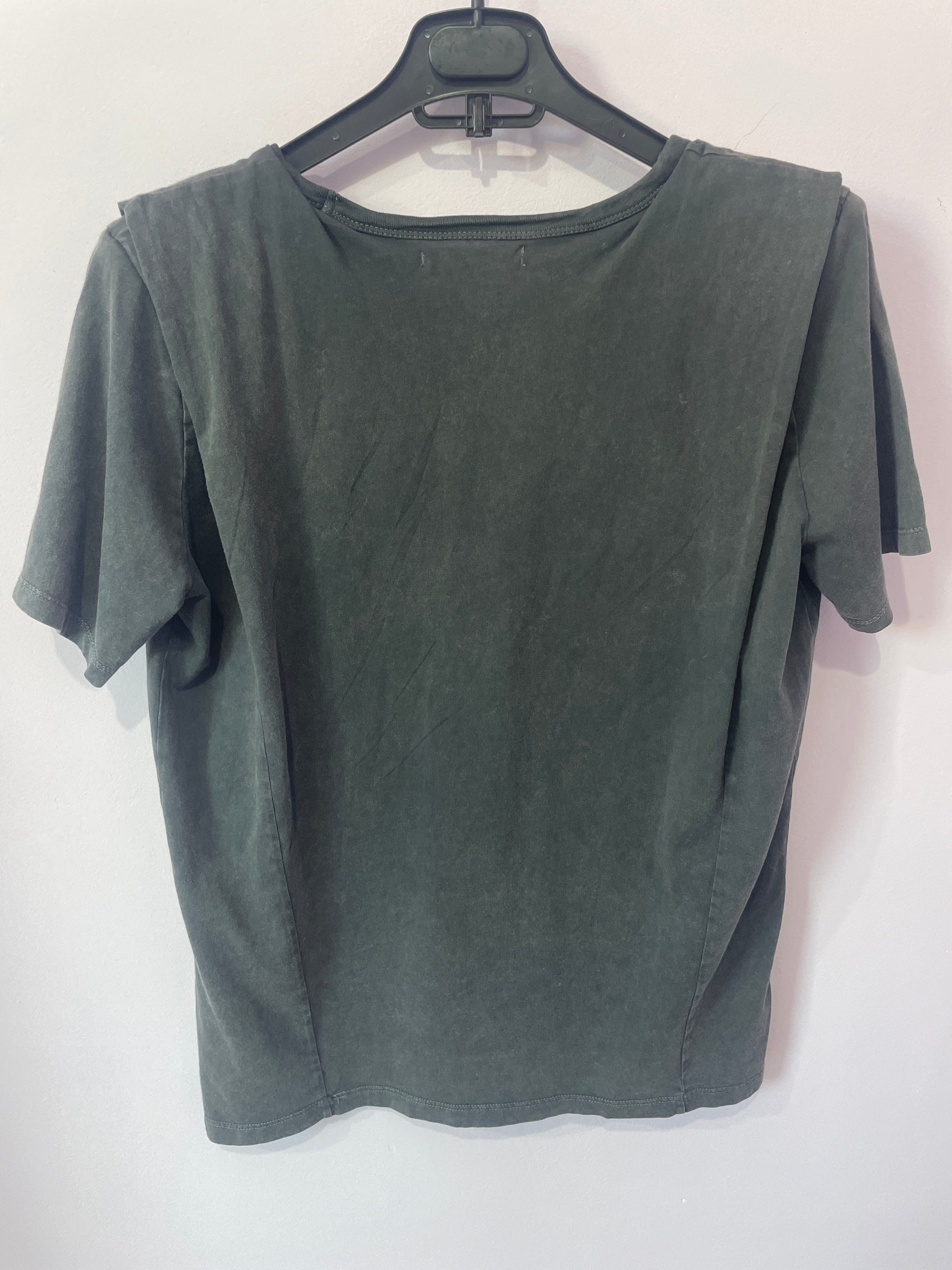 Tricou  XS oversized cu umeri - Pull&Bear