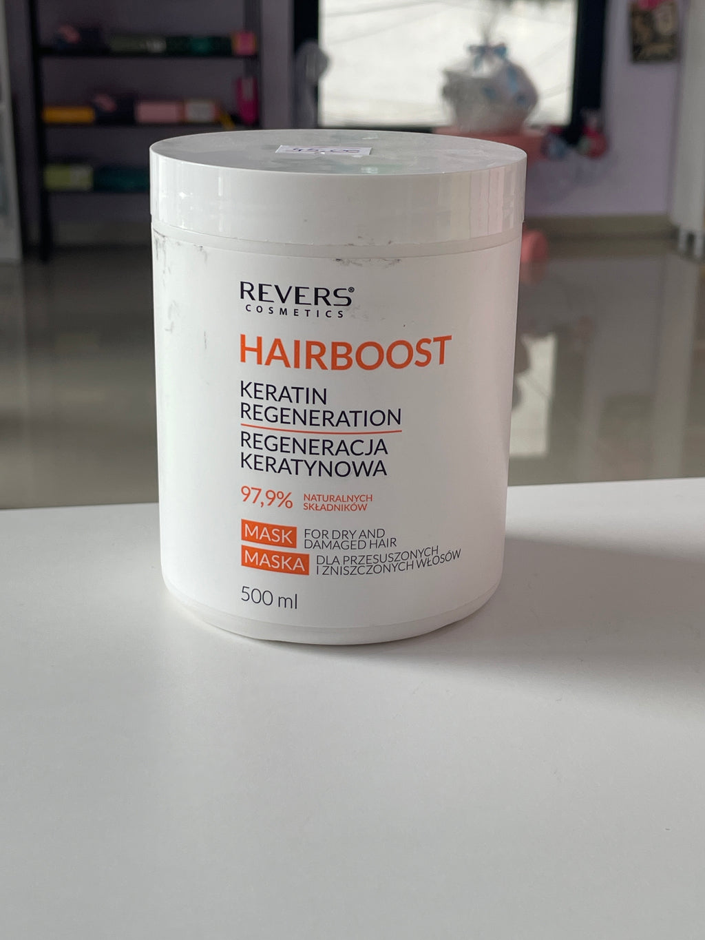 Masca pentru par Keratina Hairboost - REVERS
