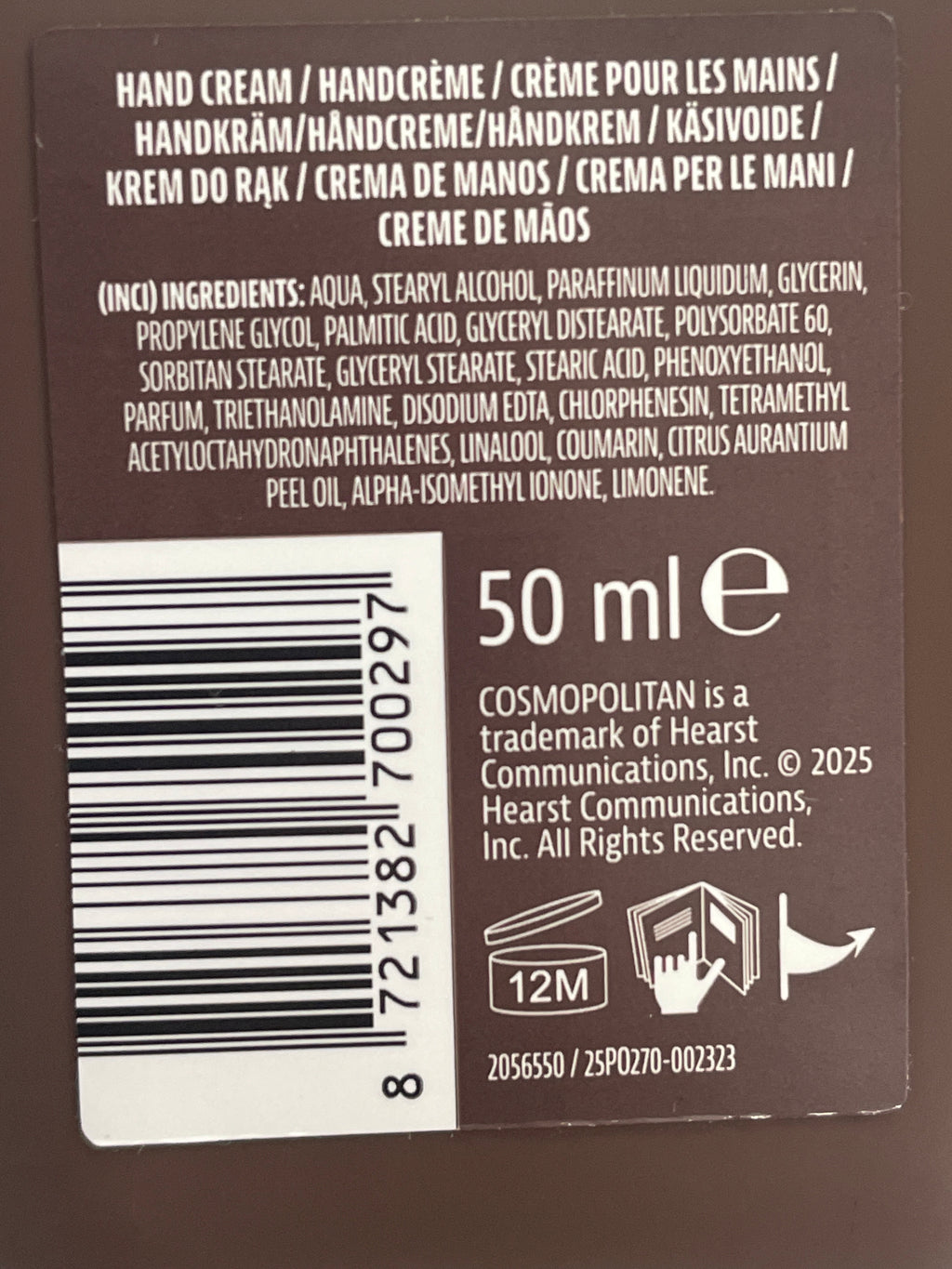 Crema maini Choco Fudge - COSMOPOLITAN