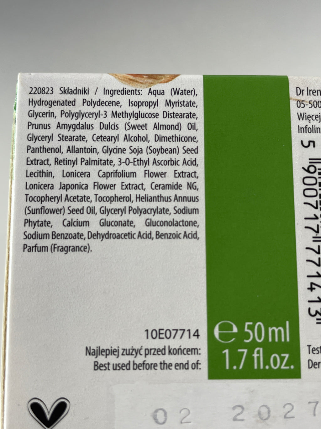 Crema fata Power of Plants Almond - LIRENE