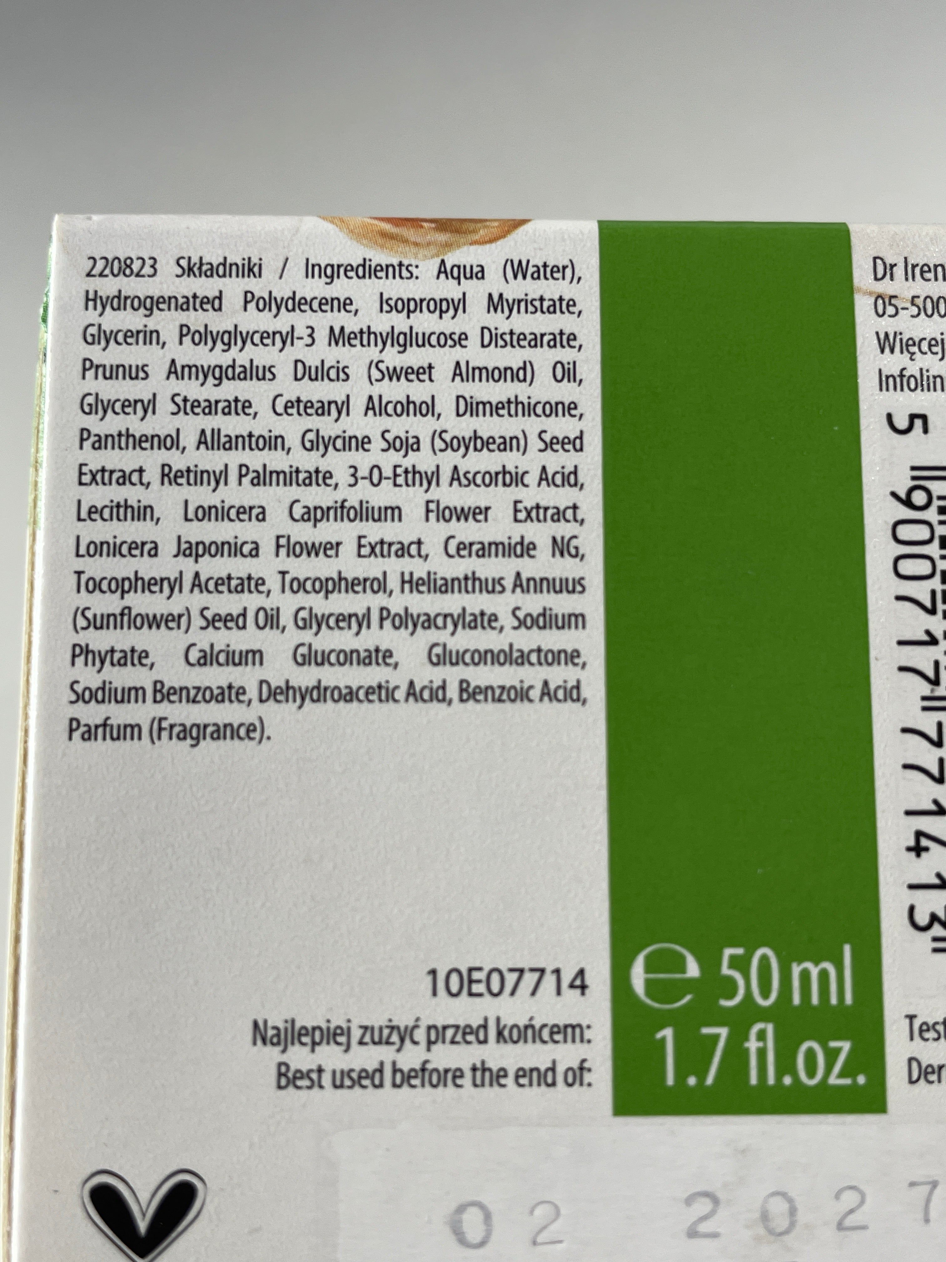 Crema fata Power of Plants Almond - LIRENE