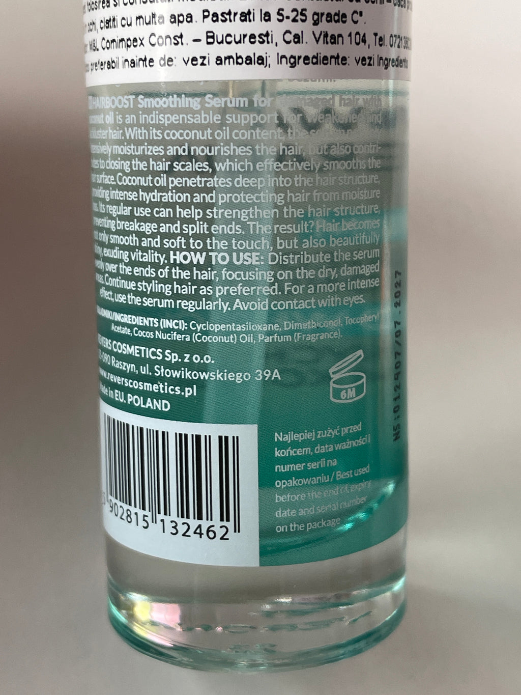 Ser par Hairboost - REVERS
