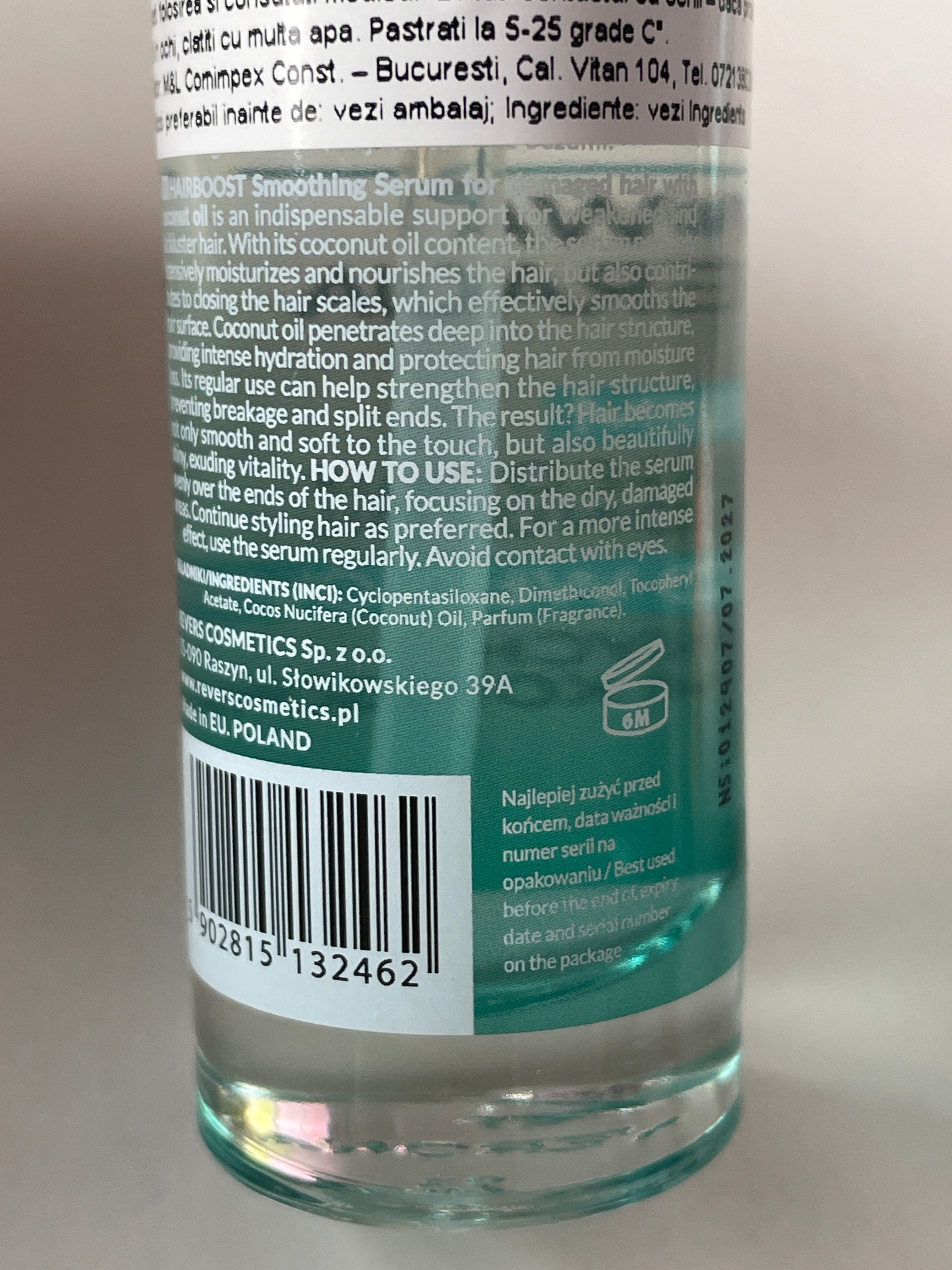 Ser par Hairboost - REVERS