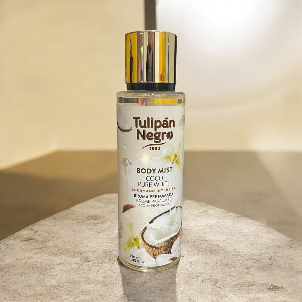 Body Mist Coco Pure White - Tulipan Negro