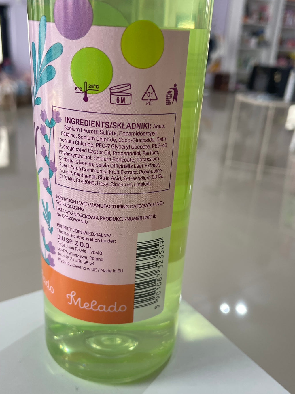 Sampon par gras cu salvie si para - Melado