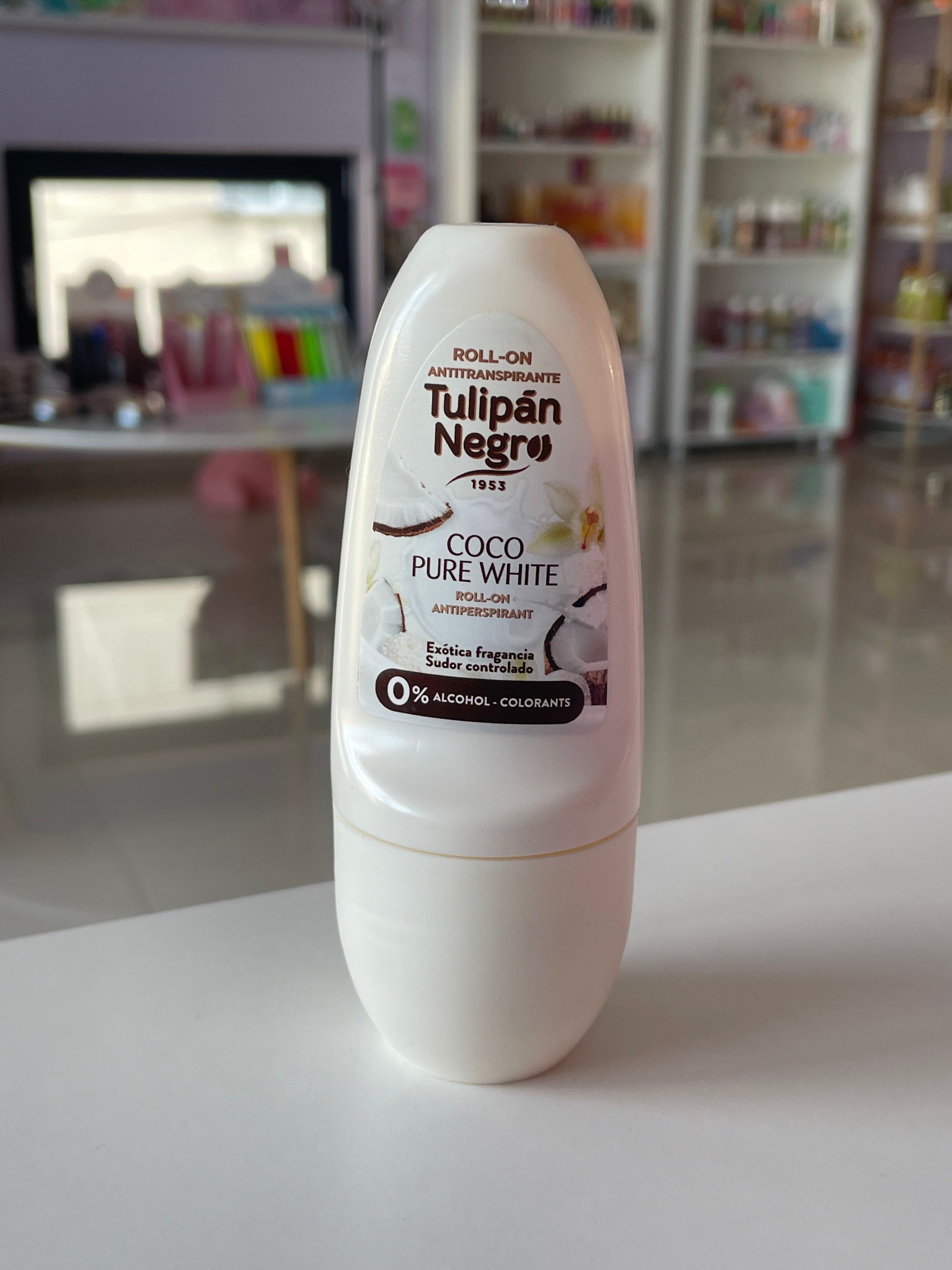 Deodorant Roll-on Coco Pure White - TULIPAN NEGRO