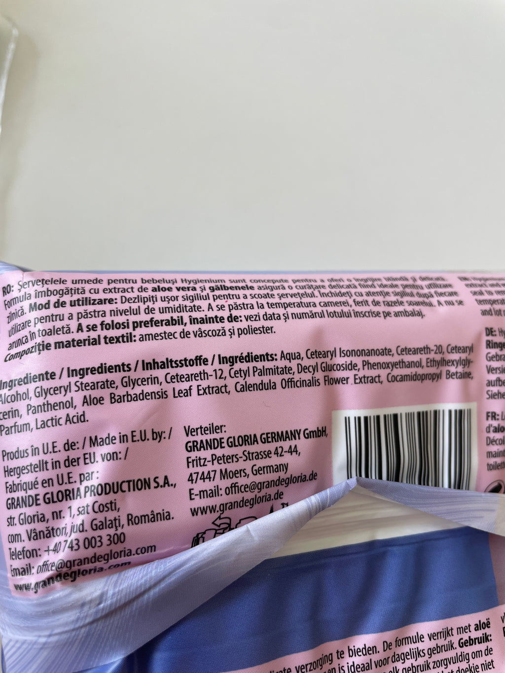 Servetele umede baby - HYGIENIUM