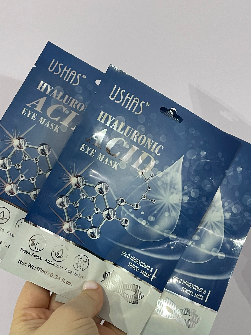 Masca ochi Acid hialuronic - Ushas