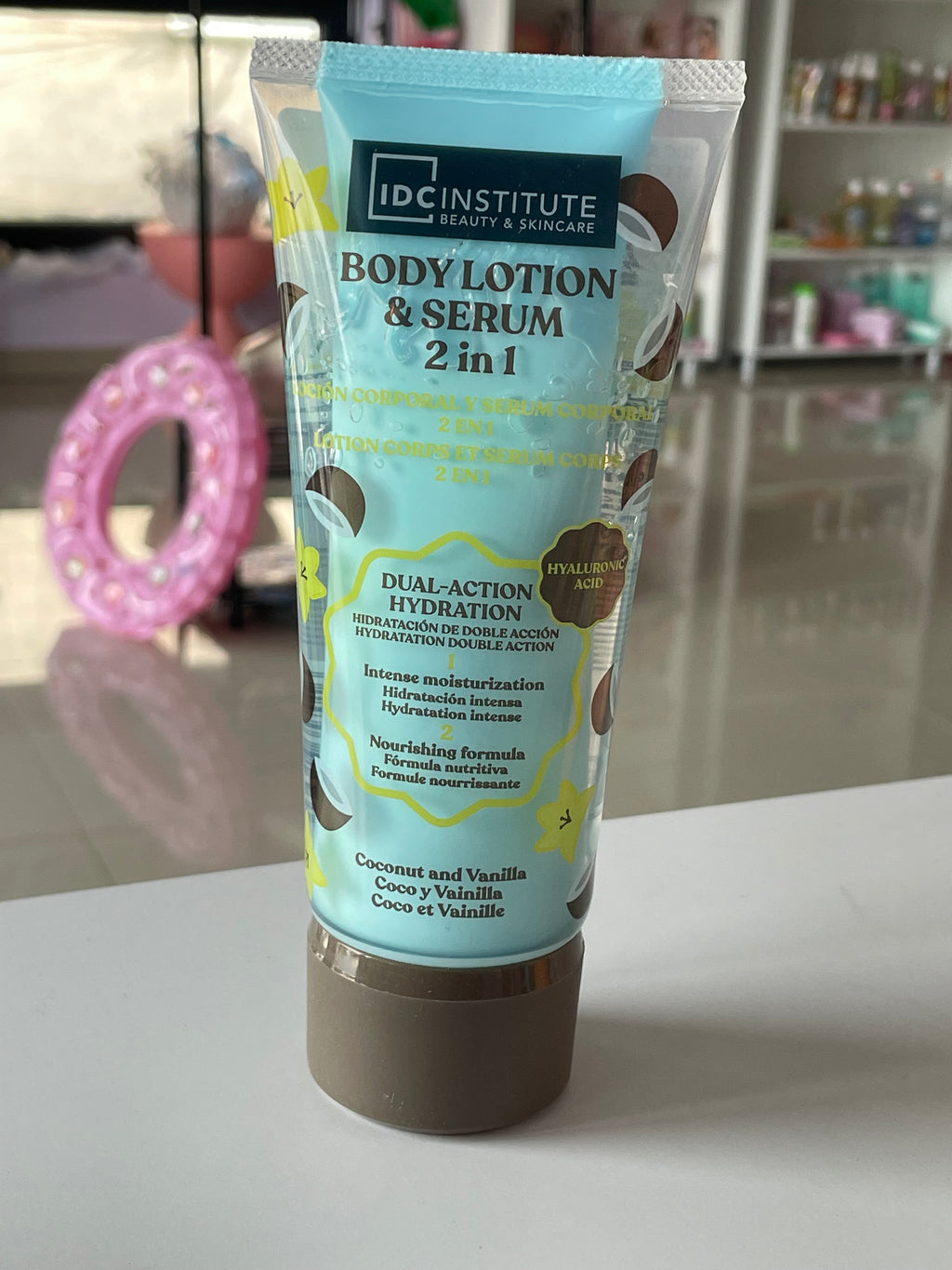 Loțiune corp si Ser 2 în 1 cu cocos si vanilie, Skin Food - IDC INSTITUTE