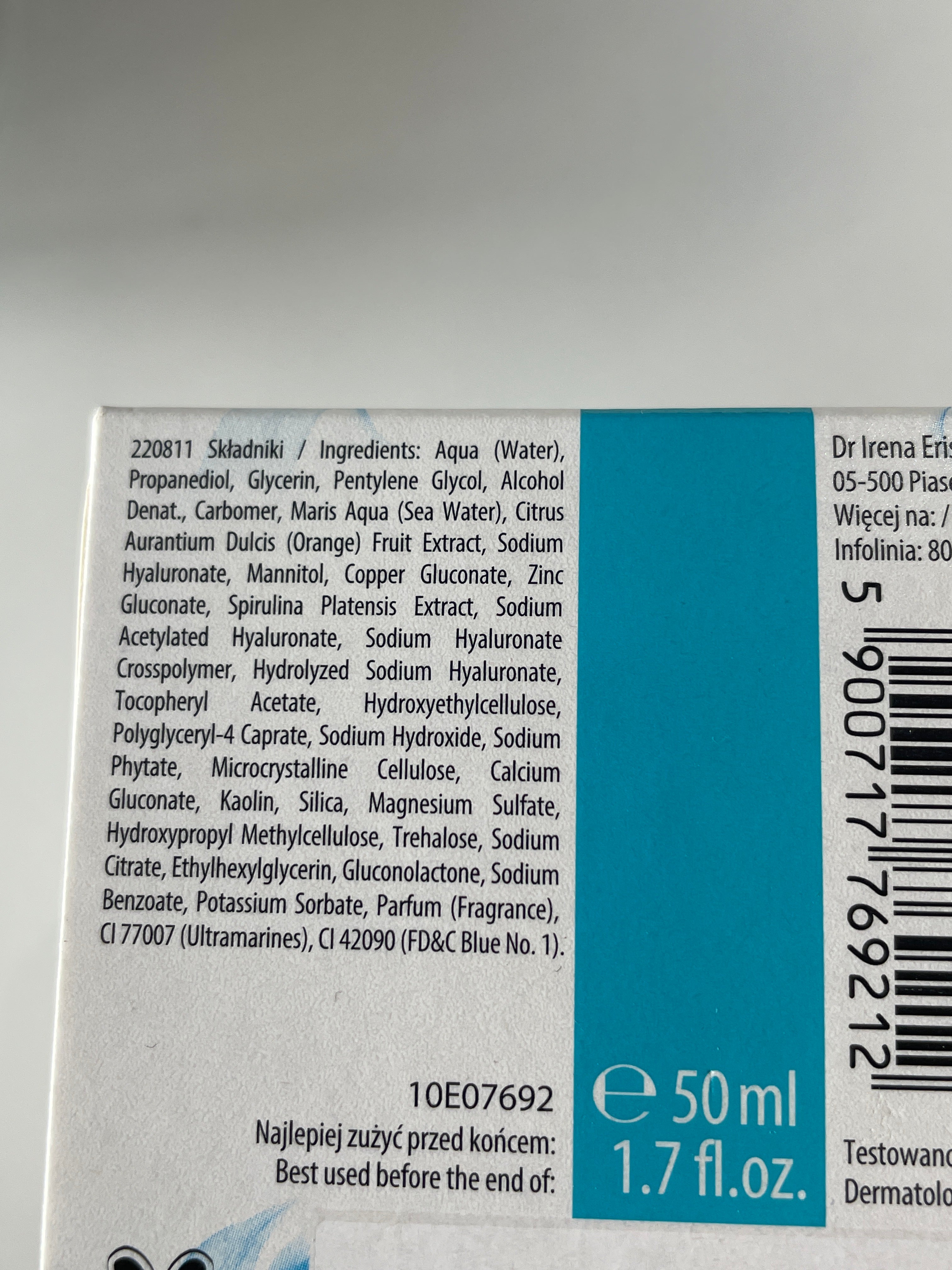Gel - crema Hidratantă Aqua Bubbles - LIRENE
