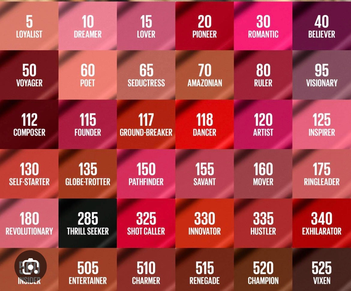 Ruj SuperStay Matte Ink- Maybelline