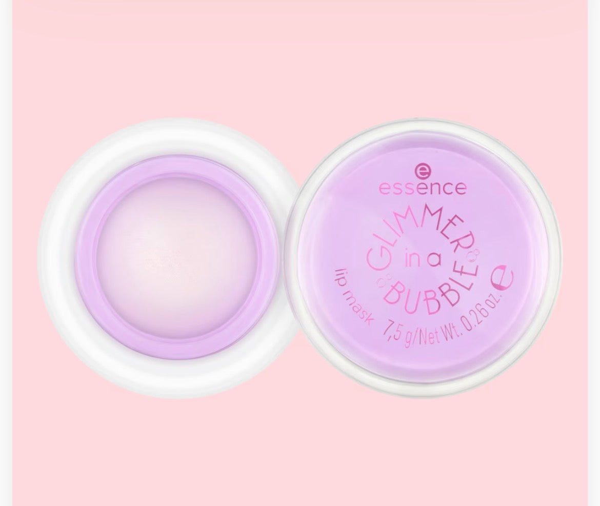 Mască pentru buze GLIMMER IN A BUBBLE - ESSENCE