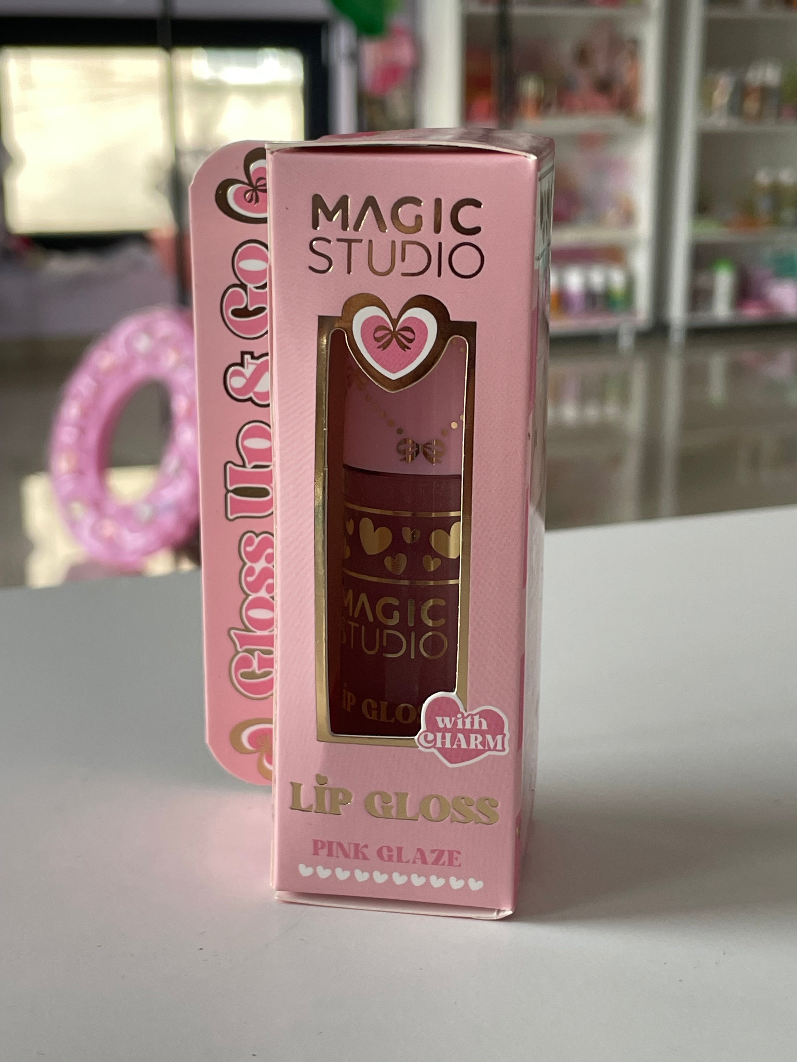Luciu buze Juicy Pink Glaze, Coquette Charm - MAGIC STUDIO